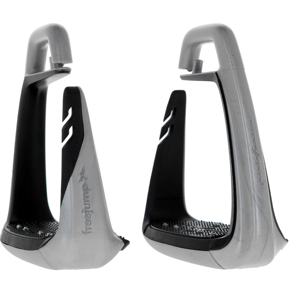 Freejump Étriers Soft Up Classic+ Argent/Noir