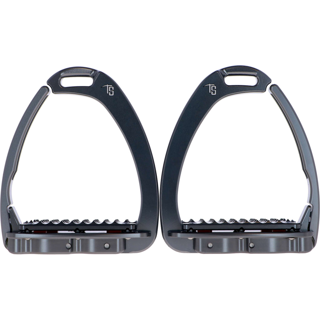 Tech Stirrups Étriers Venice Plus Swarovski Dressage Titane