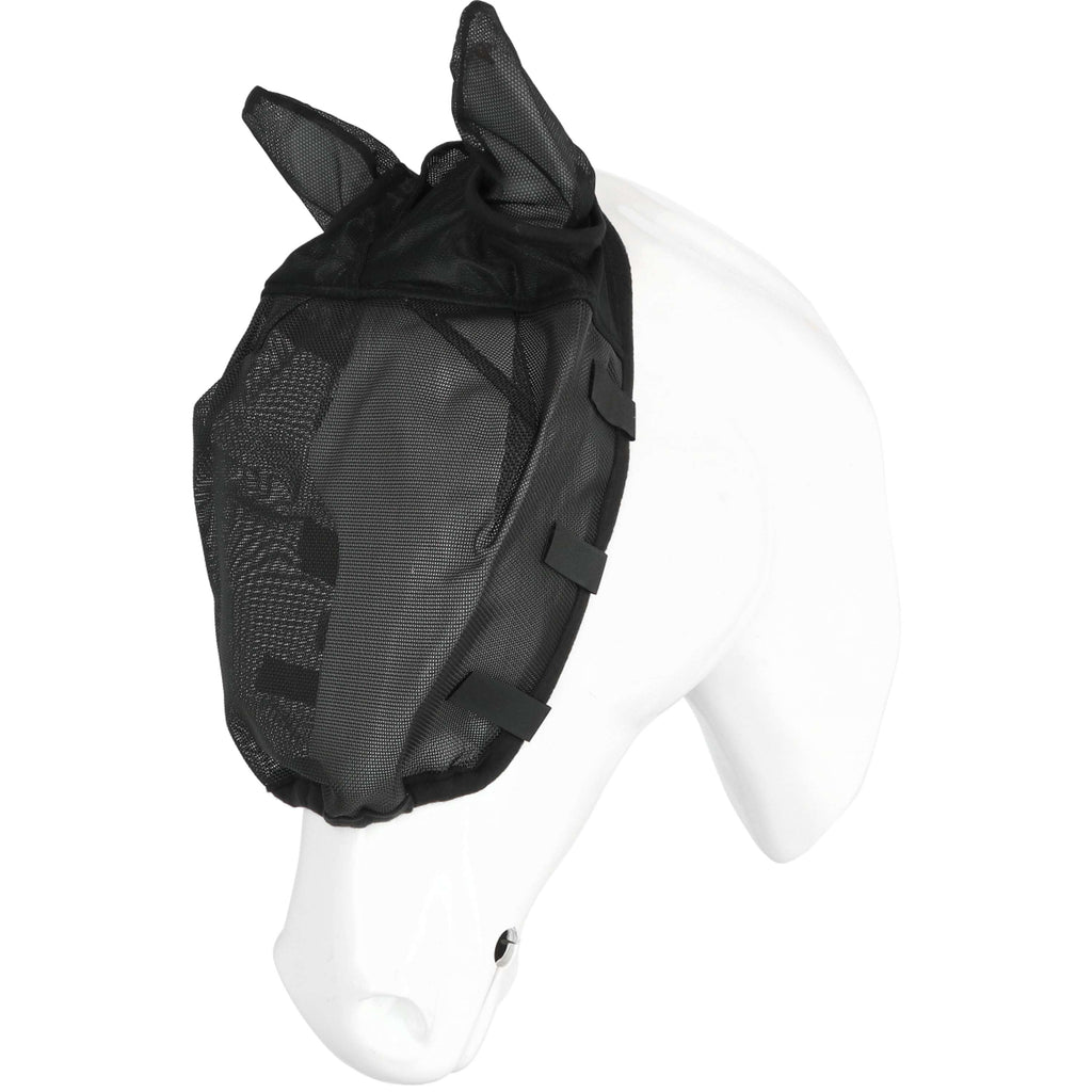 EQUITHÈME Licol Anti-Mouches avec Protection UV Noir
