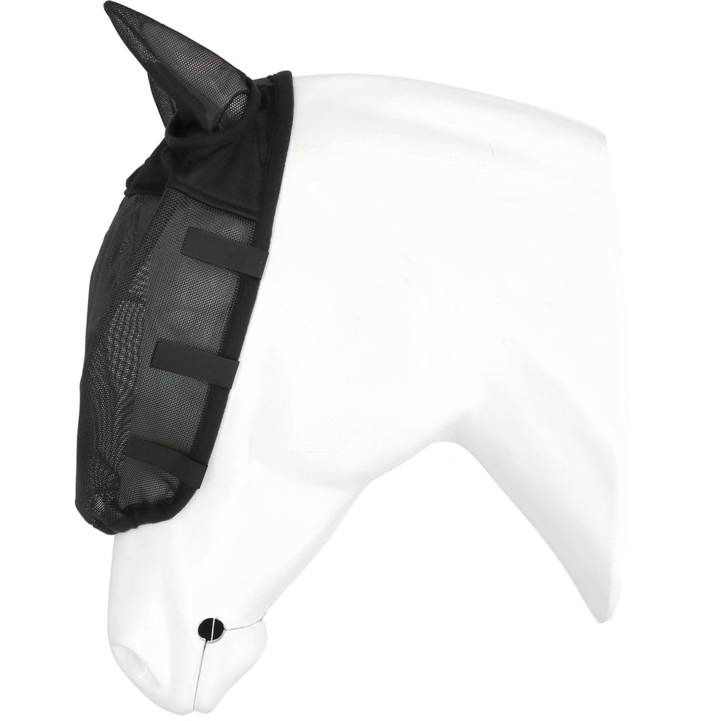 EQUITHÈME Licol Anti-Mouches avec Protection UV Noir