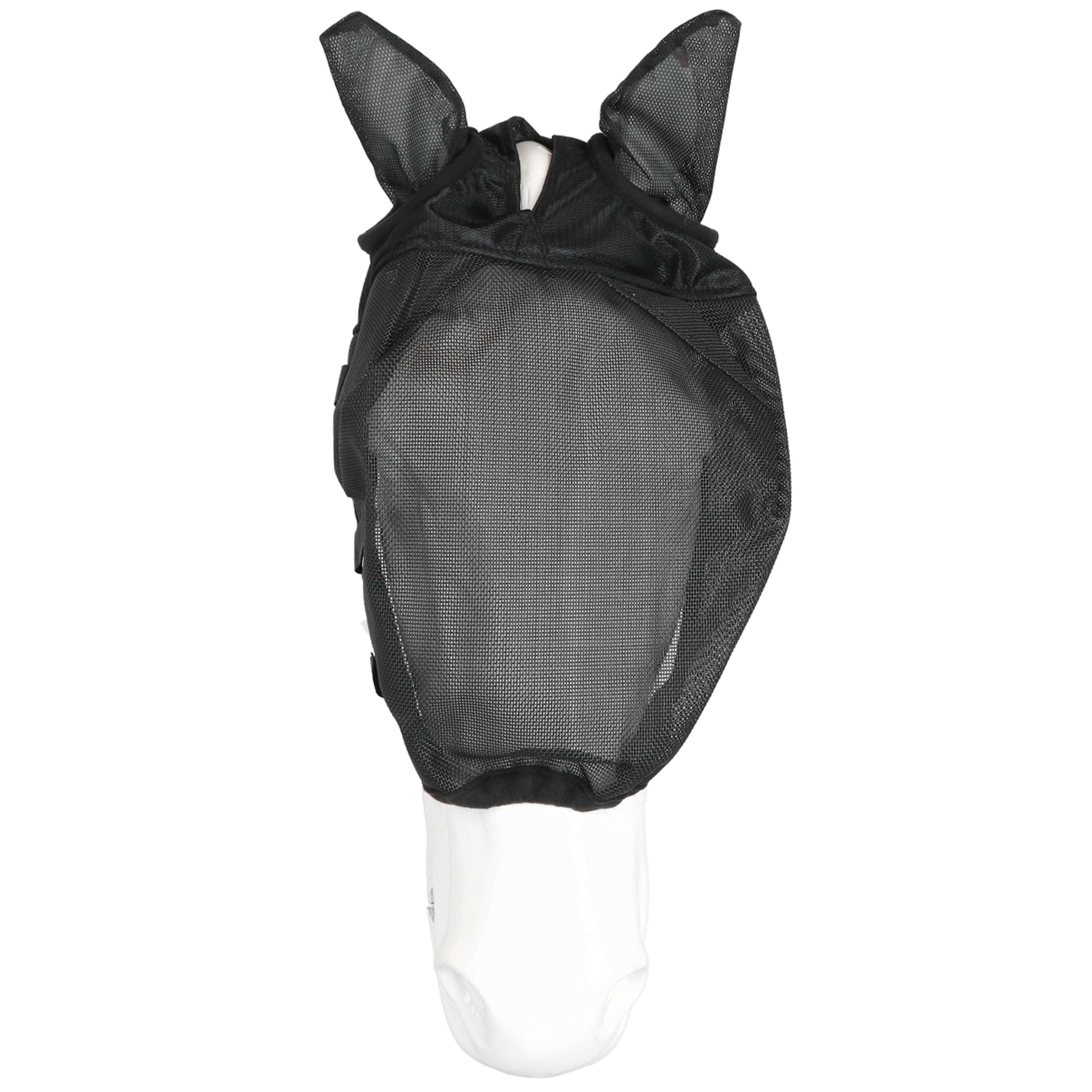EQUITHÈME Licol Anti-Mouches avec Protection UV Noir
