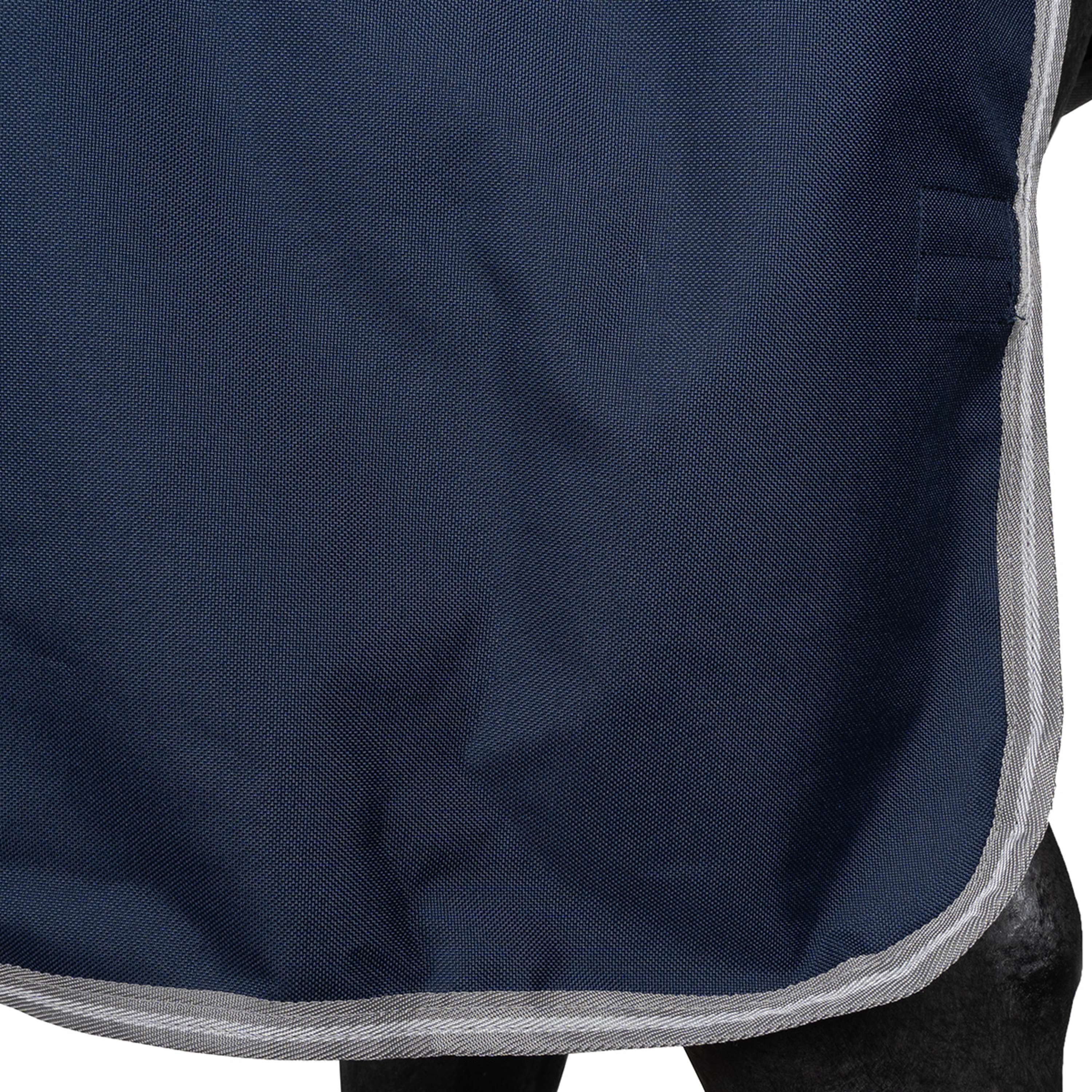 Amigo Turnout Rug FieldSafe Plus 1200D 50g Navy/Titanium Grey/Silver