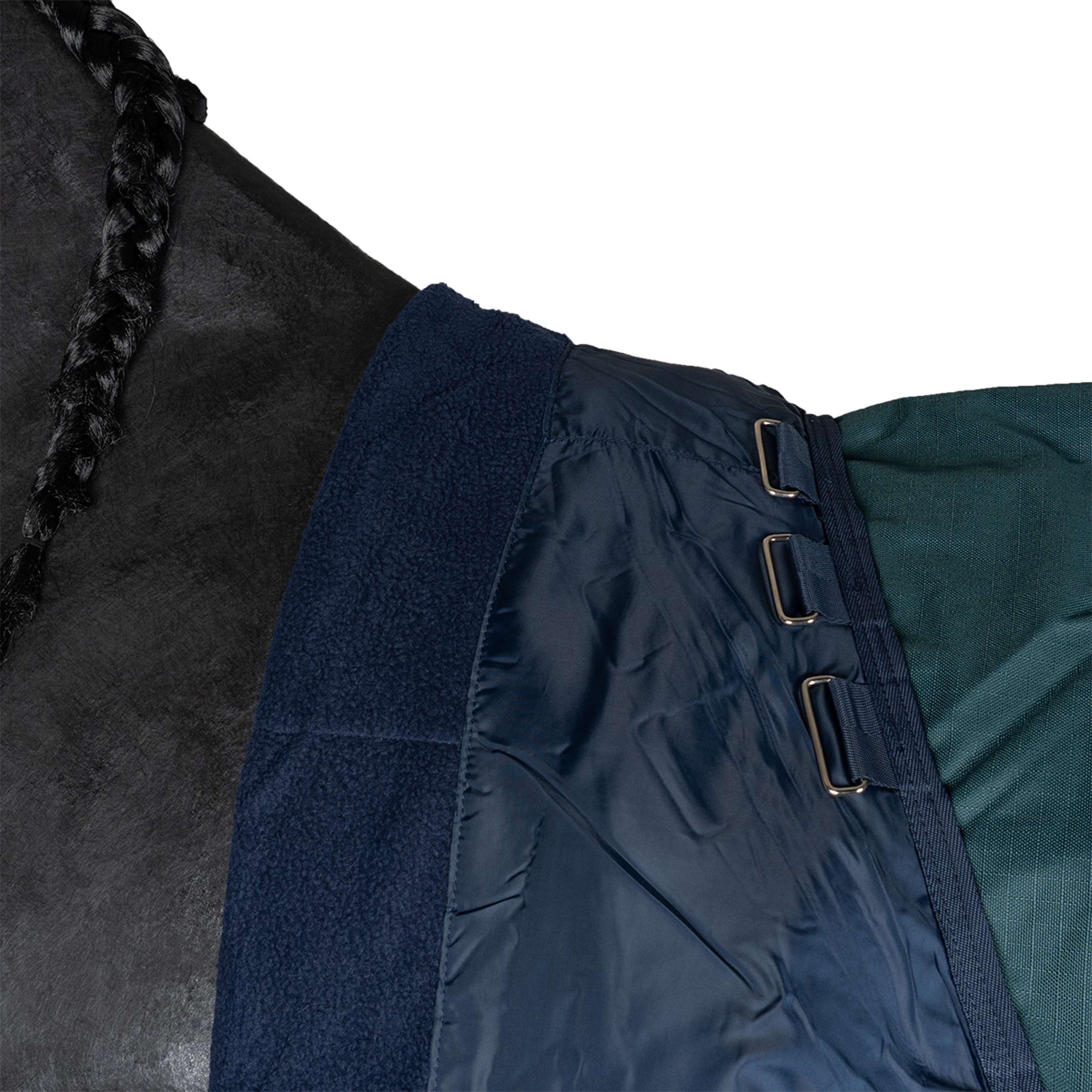 Amigo Ripstop 900D 50g Fleece Lined Dynasty Green/Navy/Silver