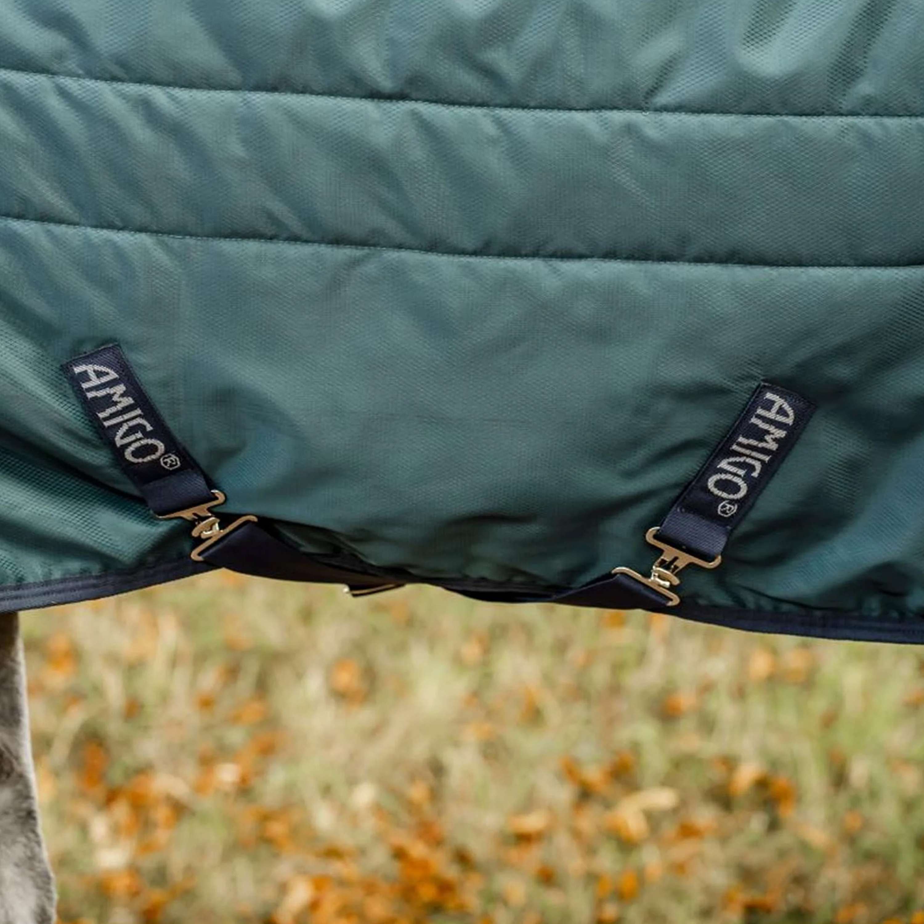 Amigo Ripstop Insulator Stable 100g Dynasty Green/Navy/Silver