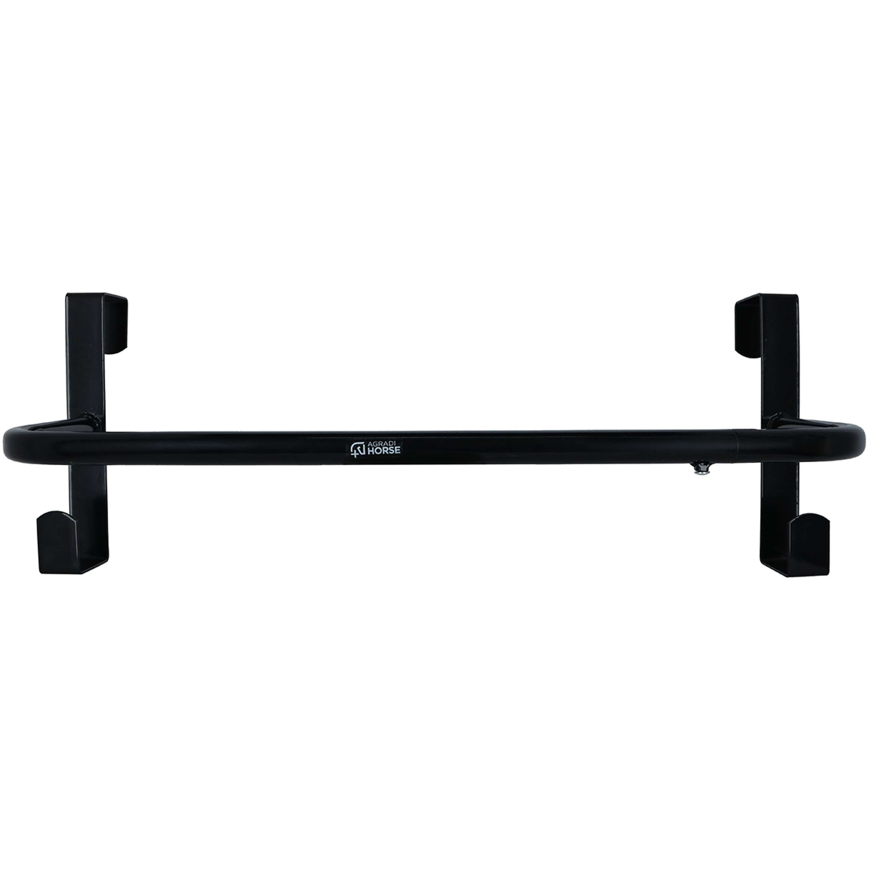 Agradi Horse Râtelier pour Couverture pour Porte Étable Noir