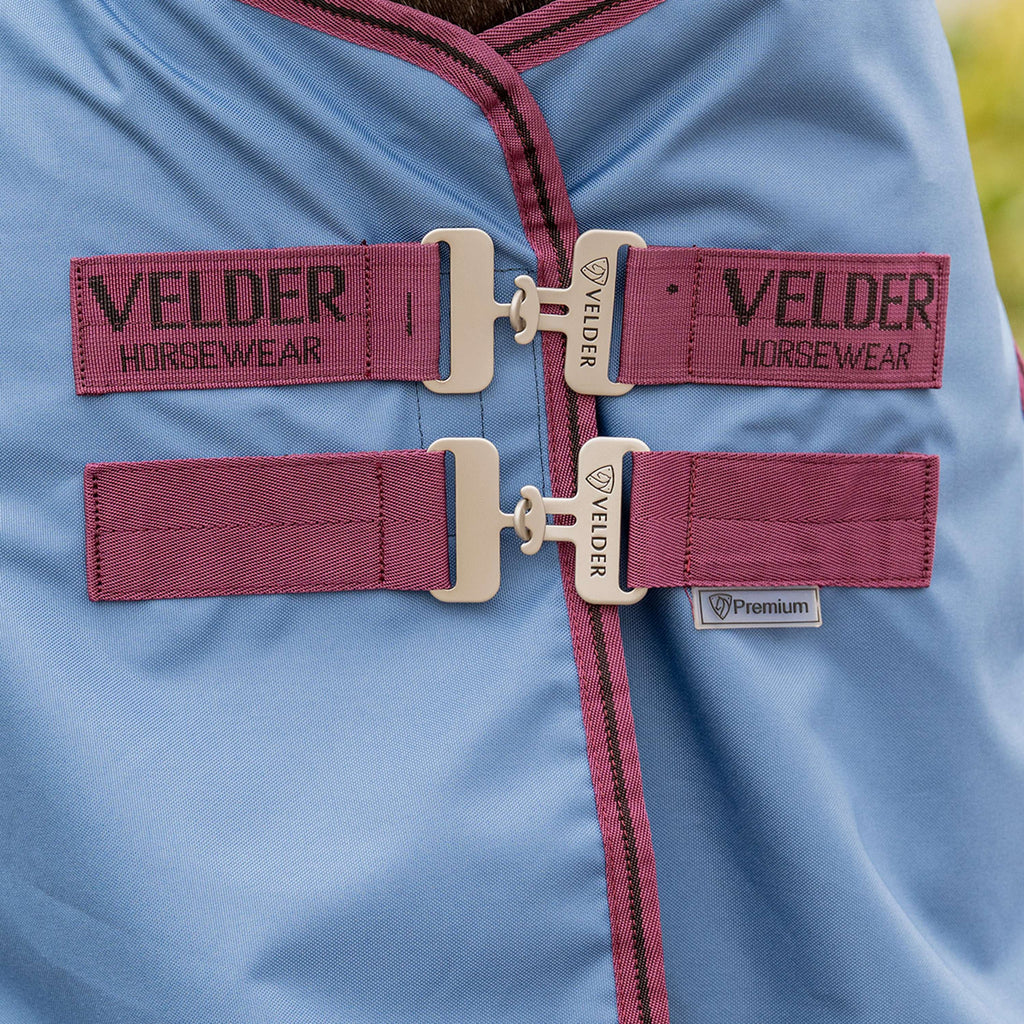 Velder Horsewear Premium Pony Turnout Rug 900D 0g Denim bleu