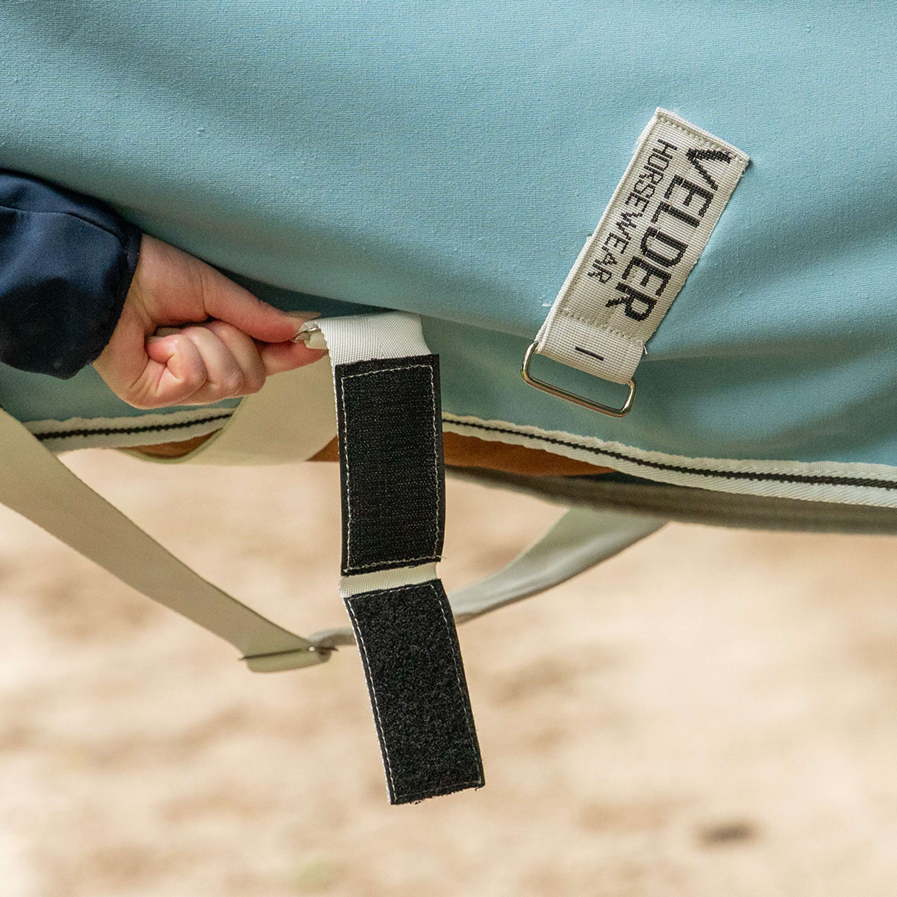 Velder Horsewear Essentials Pony Cooler Rug Aqua Bleu