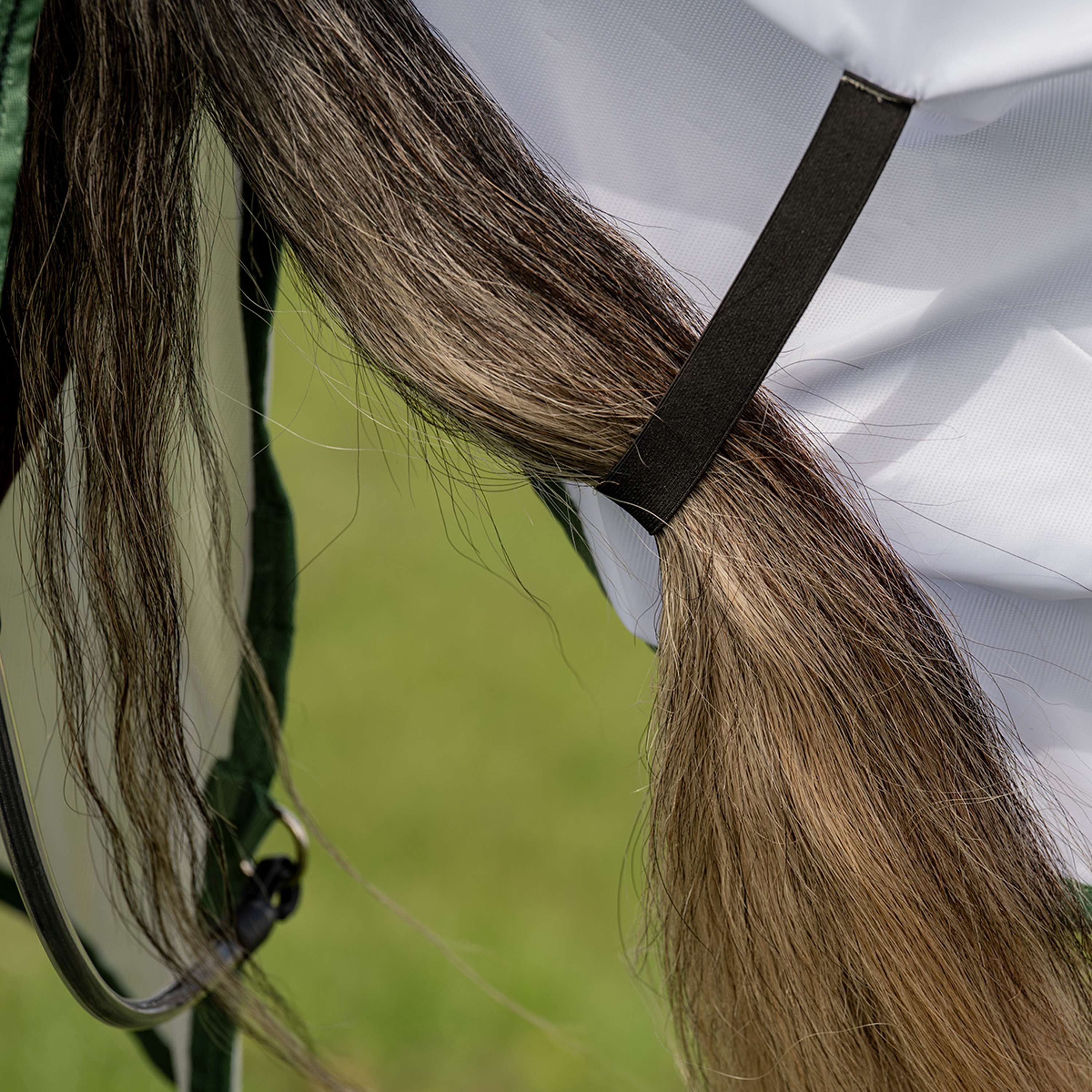 Velder Horsewear Essentials Pony Couverture Anti-Mouches Mesh avec Couvre-cou Argent