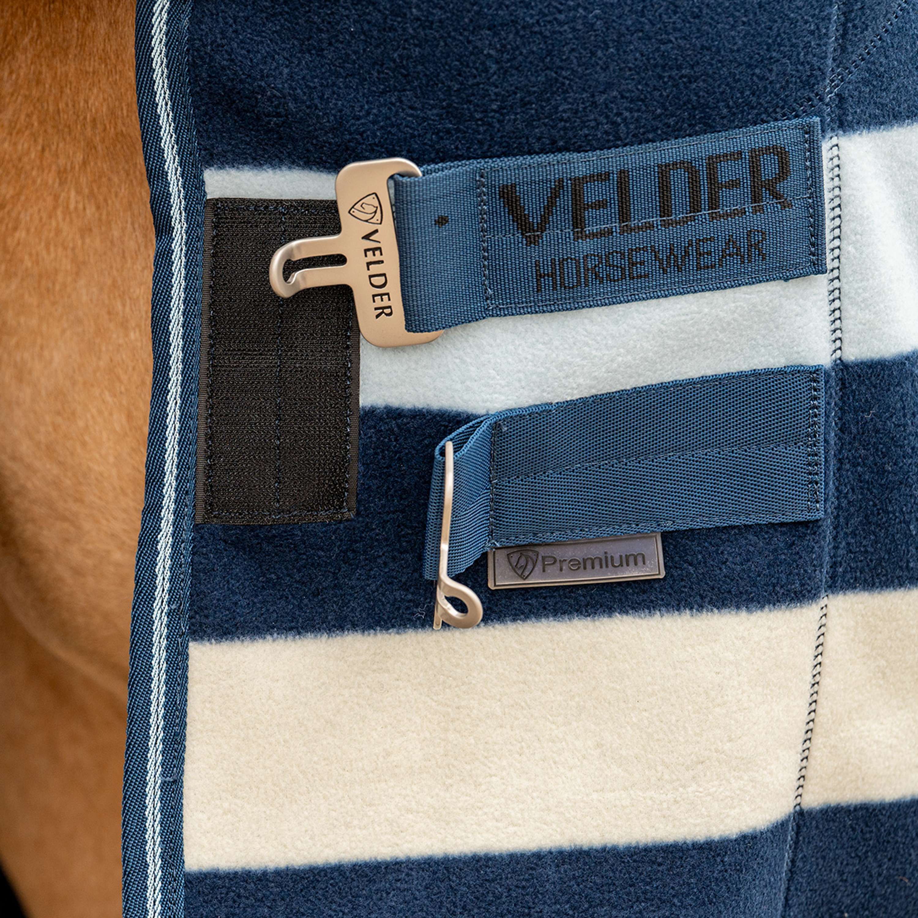 Velder Horsewear Premium Deluxe Fleece Cooler Rug Marin