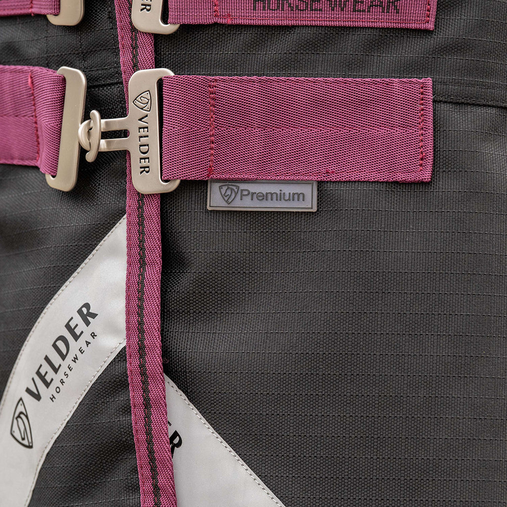 Velder Horsewear Premium Pony Turnout Rug 1200D 0g Noir