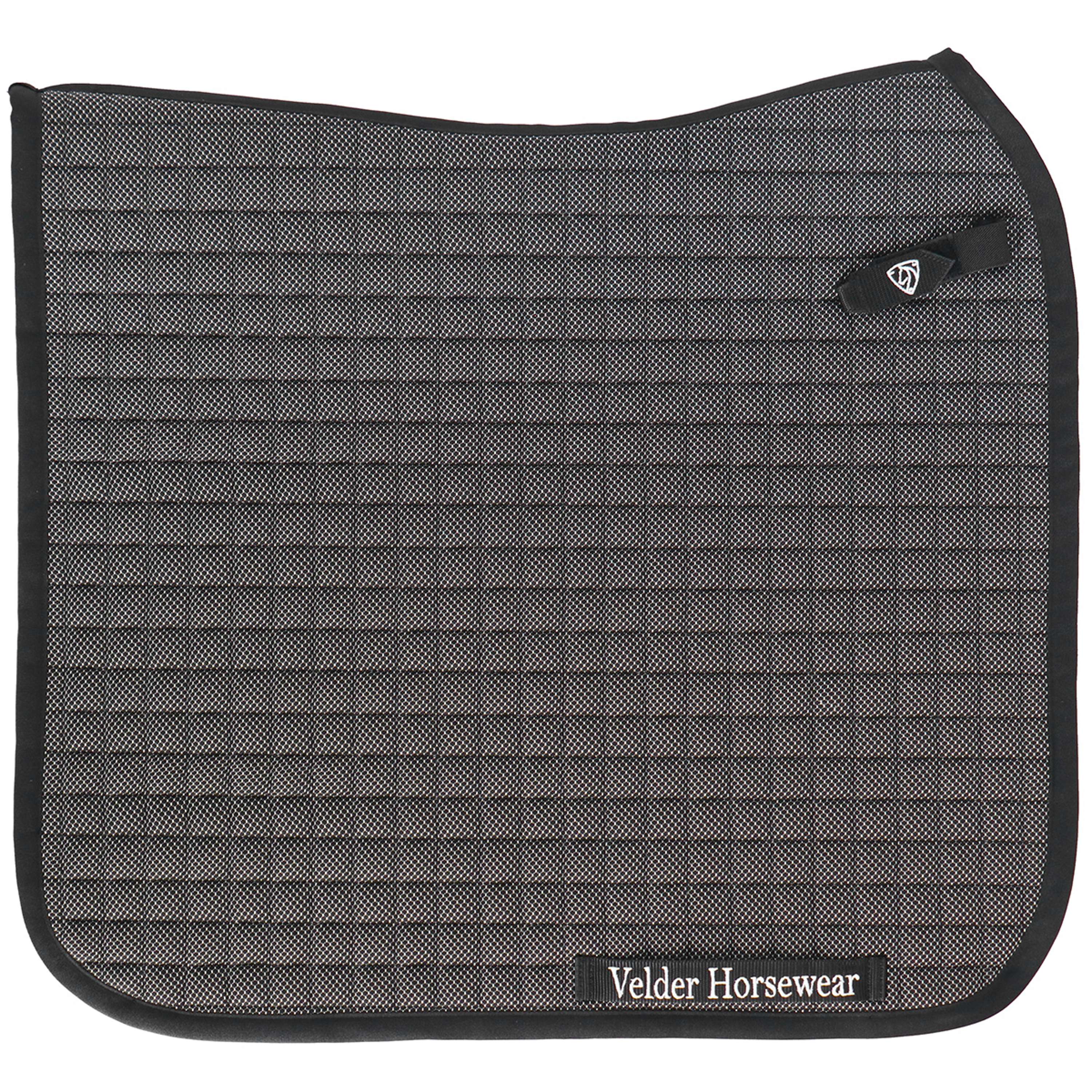 Velder Horsewear Premium Tapis de Selle Bamboo Dressage Noir