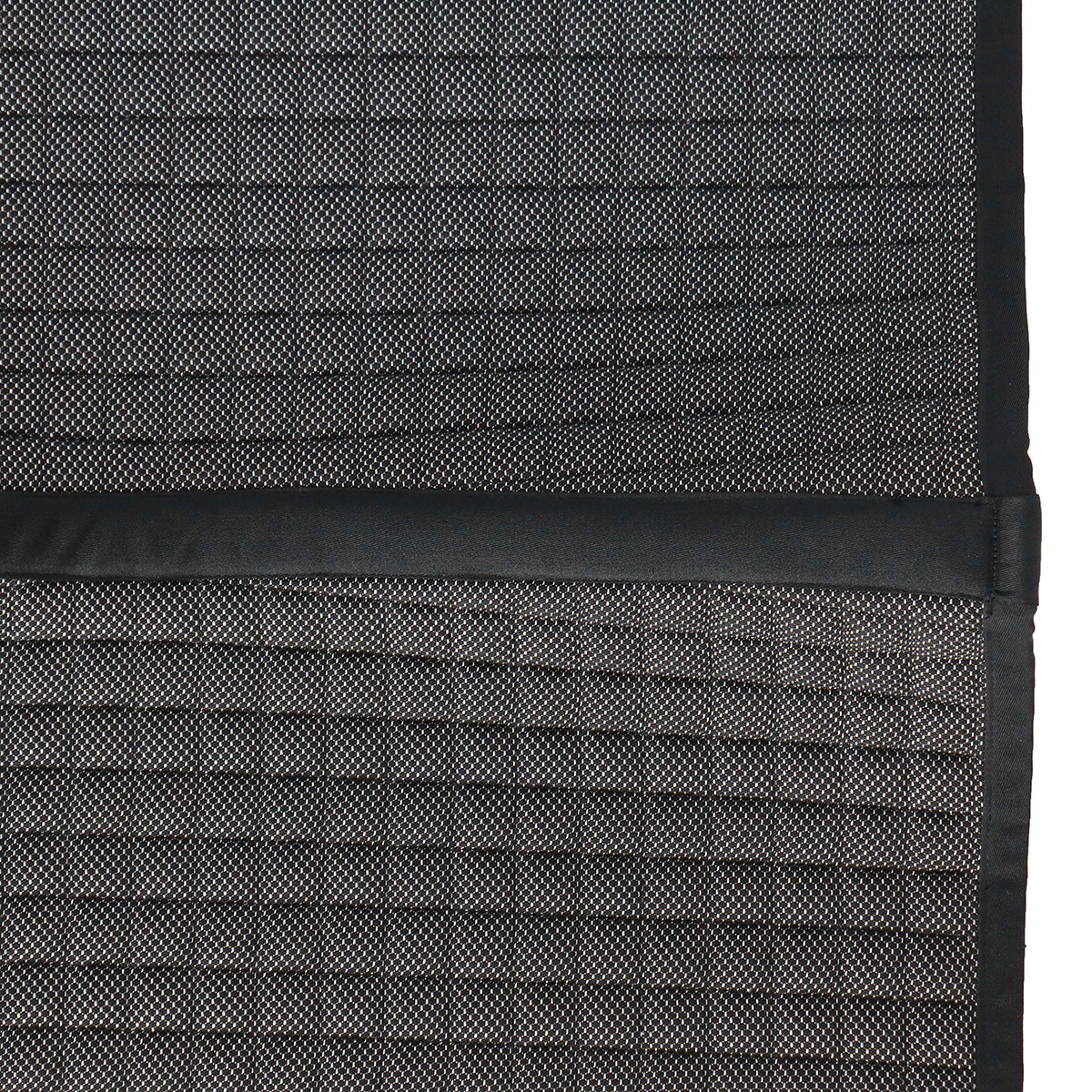 Velder Horsewear Premium Tapis de Selle Bamboo Dressage Noir