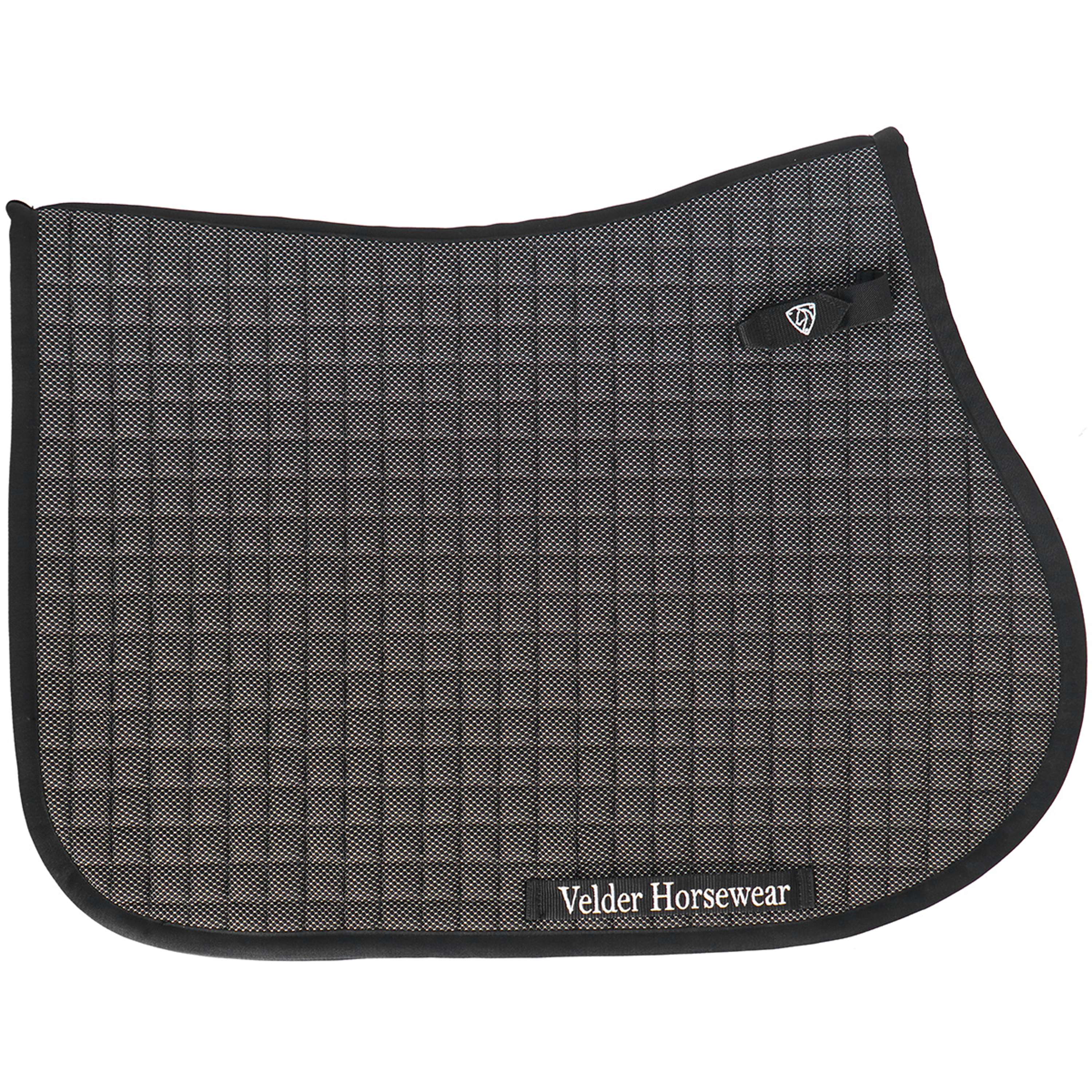 Velder Horsewear Premium Tapis de Selle Bamboo de Saut Noir