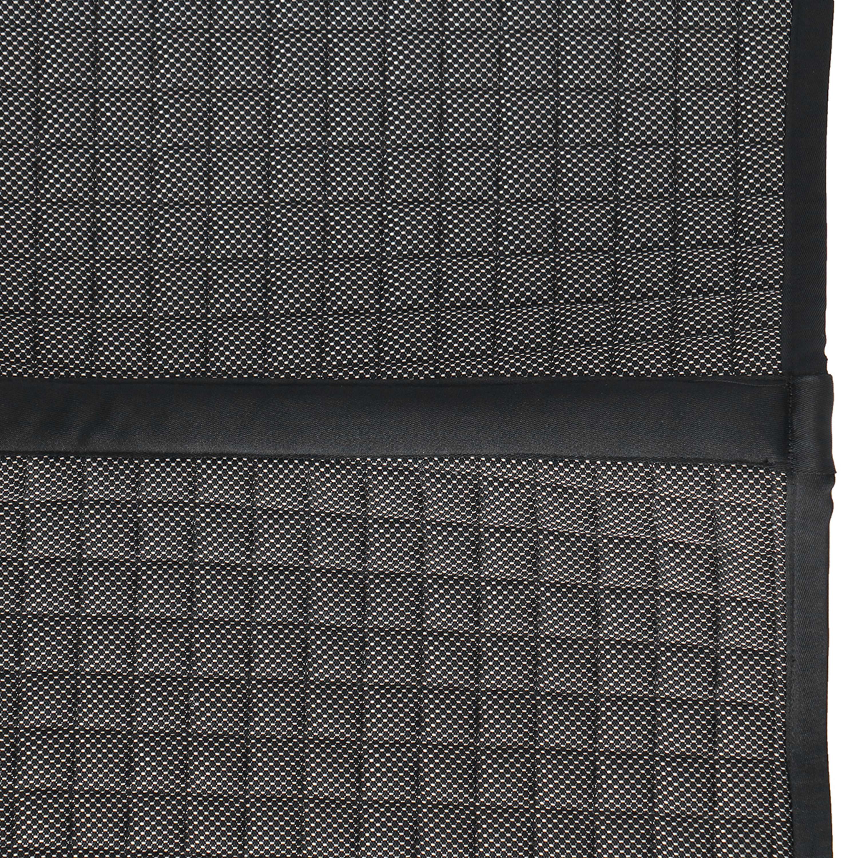 Velder Horsewear Premium Tapis de Selle Bamboo de Saut Noir