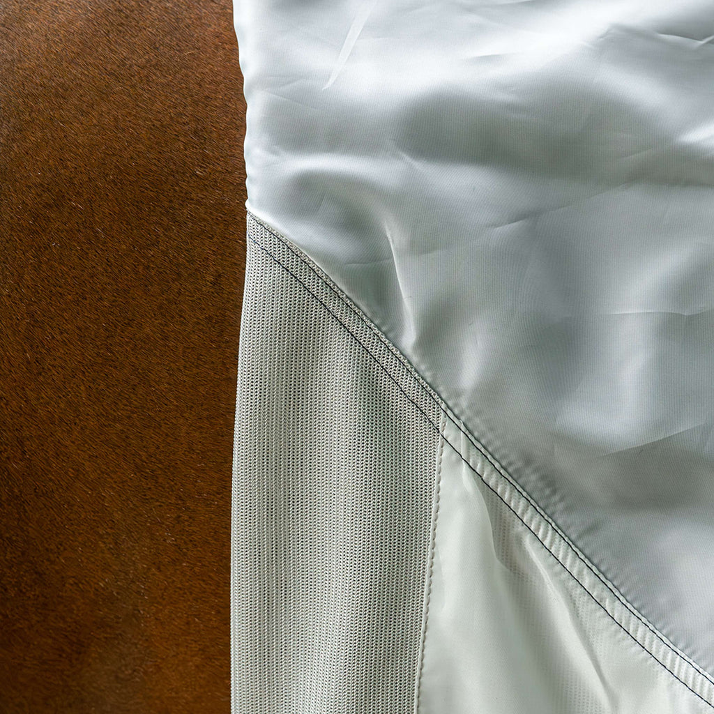 Velder Horsewear Premium Pony Couverture Anti-Mouches Rainless Summer Navy/Field Grey