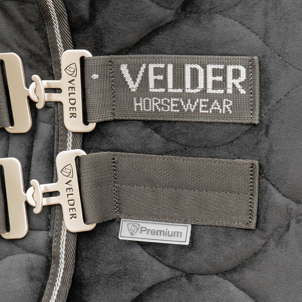 Velder Horsewear Premium Pony Couverture de Concours Satin Glow Black Night