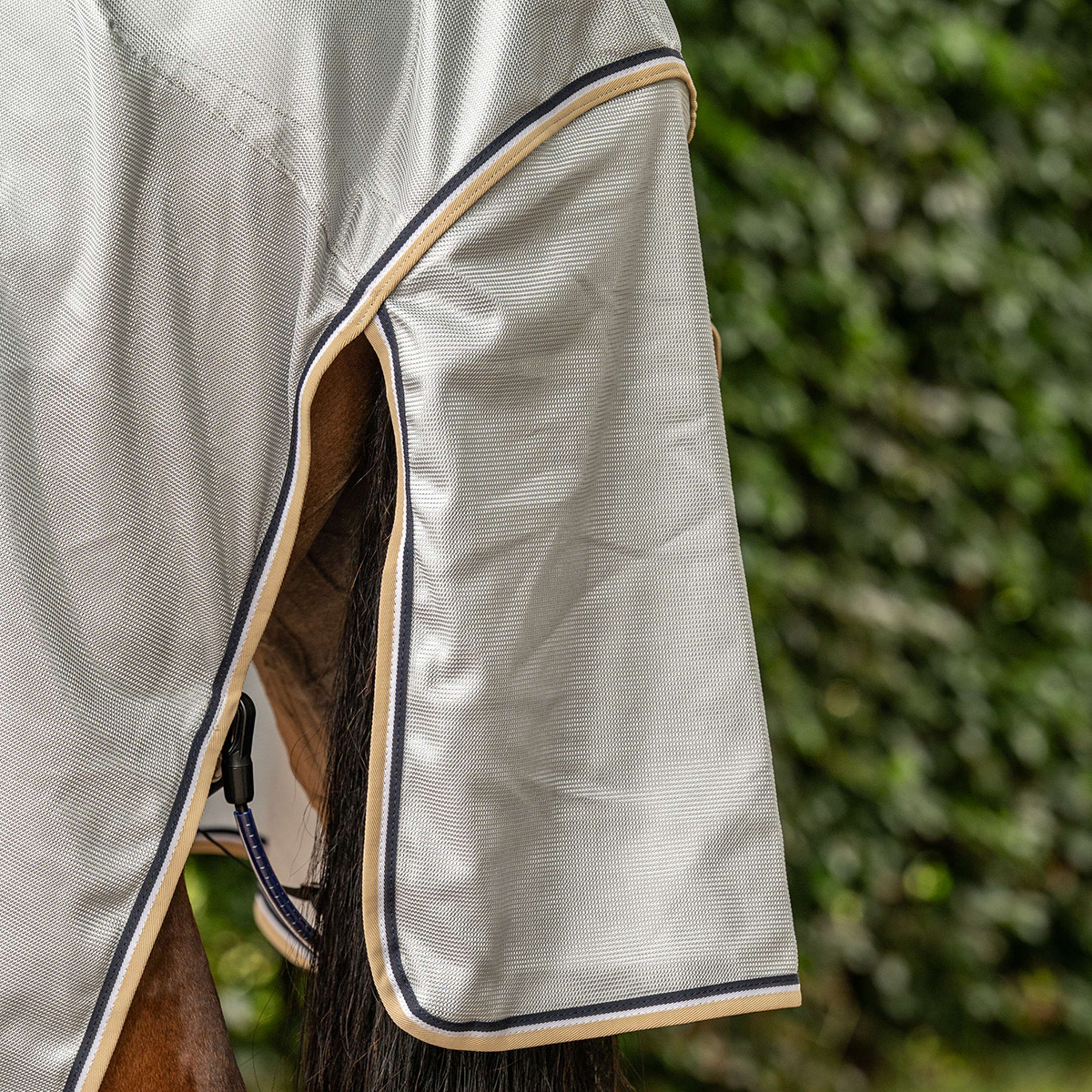 Velder Horsewear Premium Pony Couverture Anti-Mouches Pearl Grey