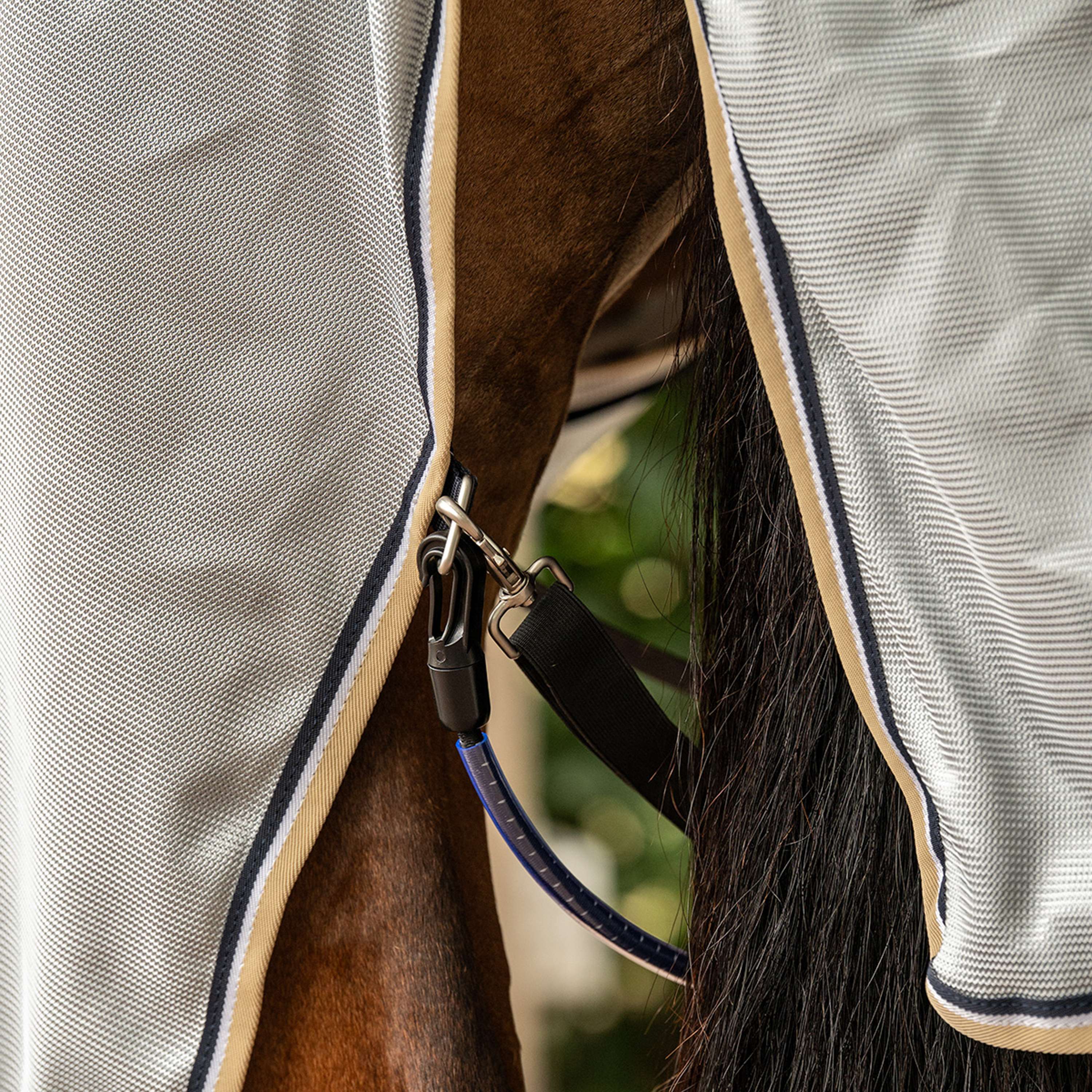 Velder Horsewear Premium Couverture Anti-Mouches Pearl Grey