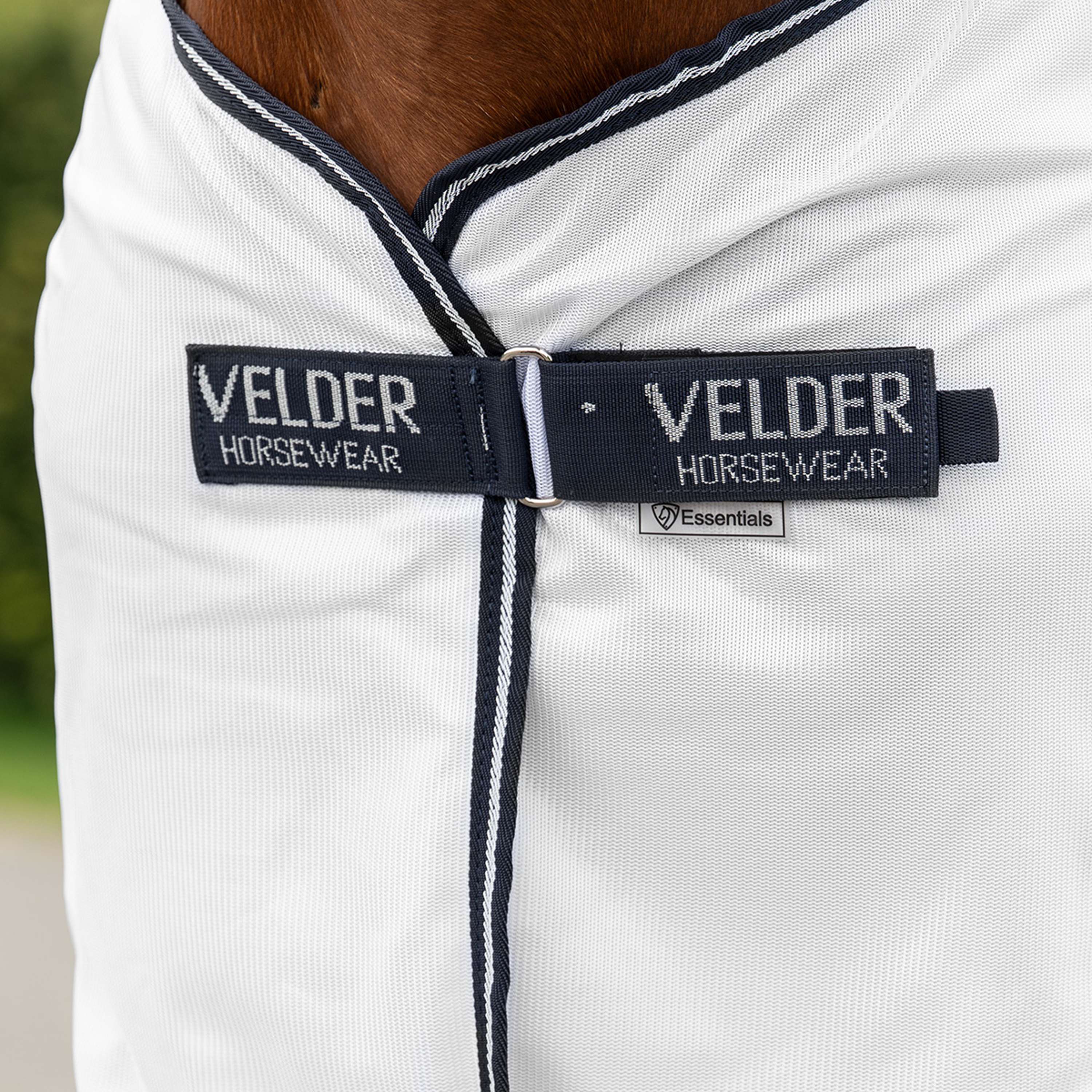 Velder Horsewear Essentials Pony Couverture Anti-Mouches Blush Blue