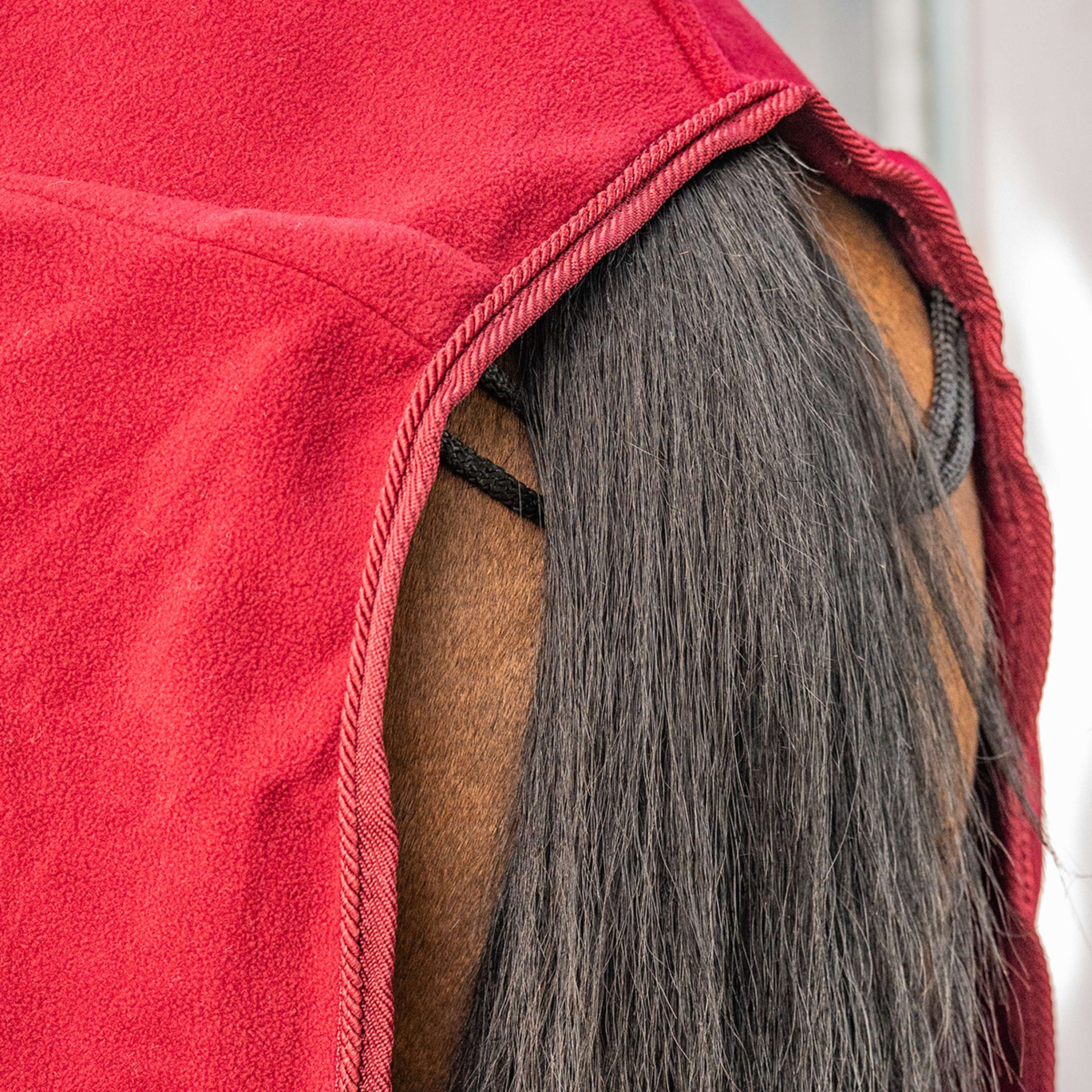 Velder Horsewear Essentials Couverture Polaire Comfy Bordeaux