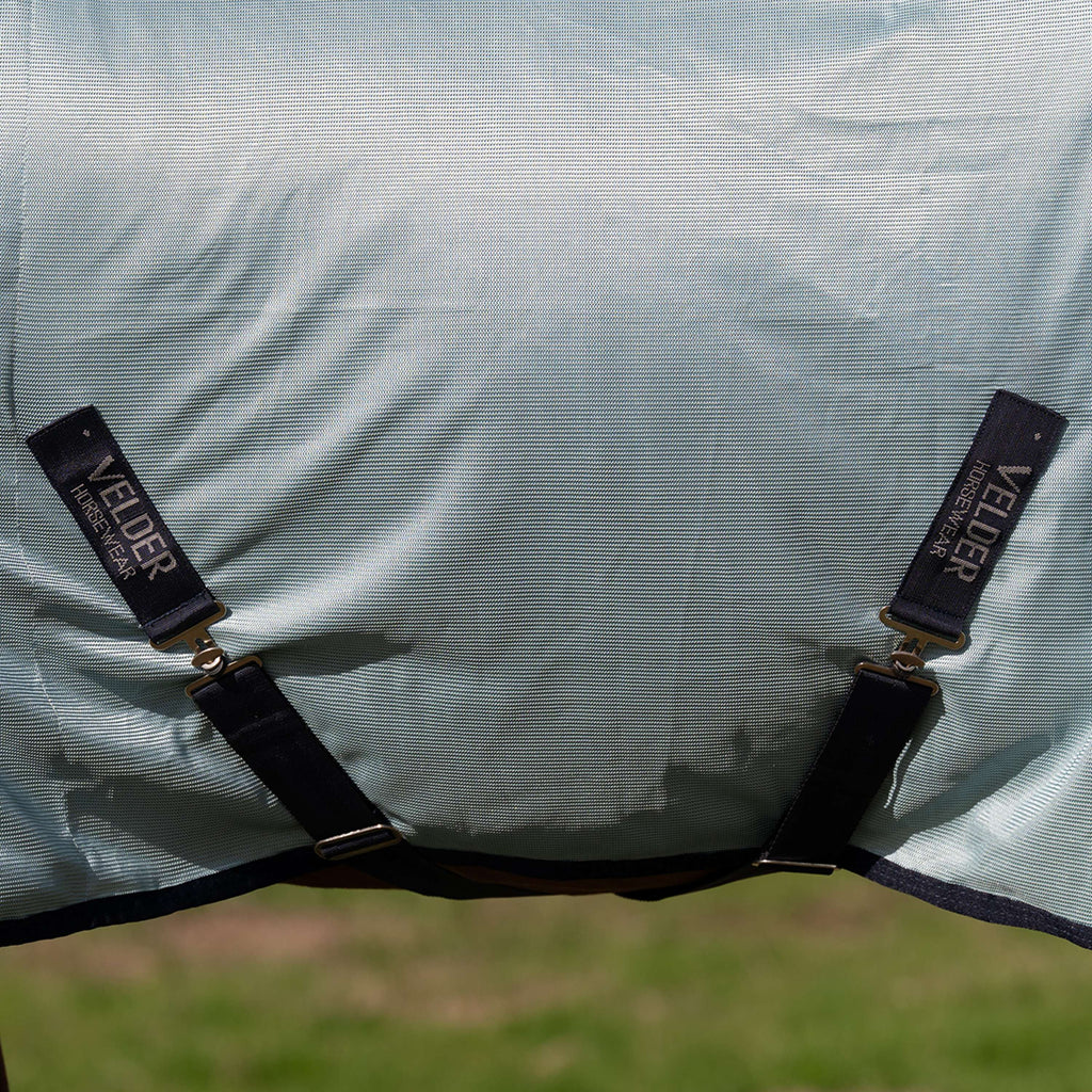 Velder Horsewear Essentials Couverture Anti-Mouches Water Resistant Argent/Gris