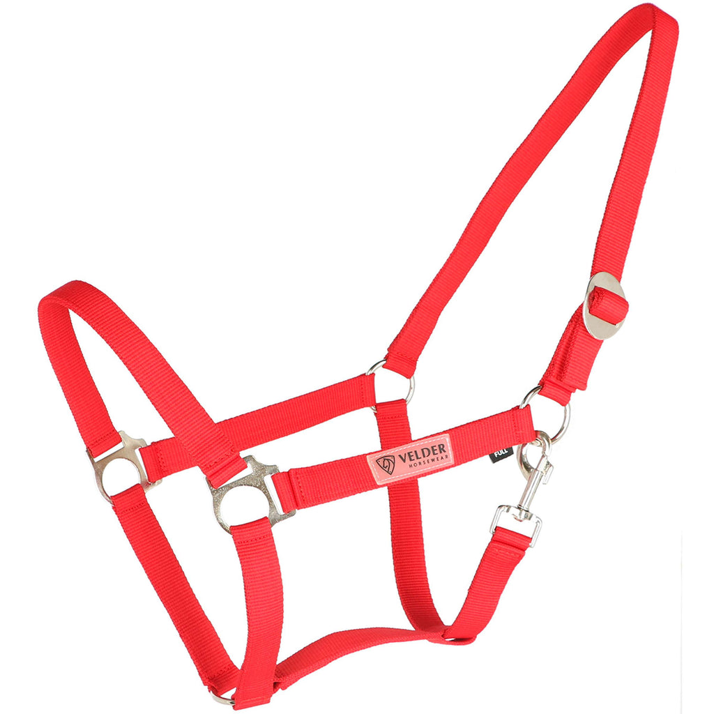 Velder Horsewear Essentials Ensemble Licol Basic Summer High Risk Red