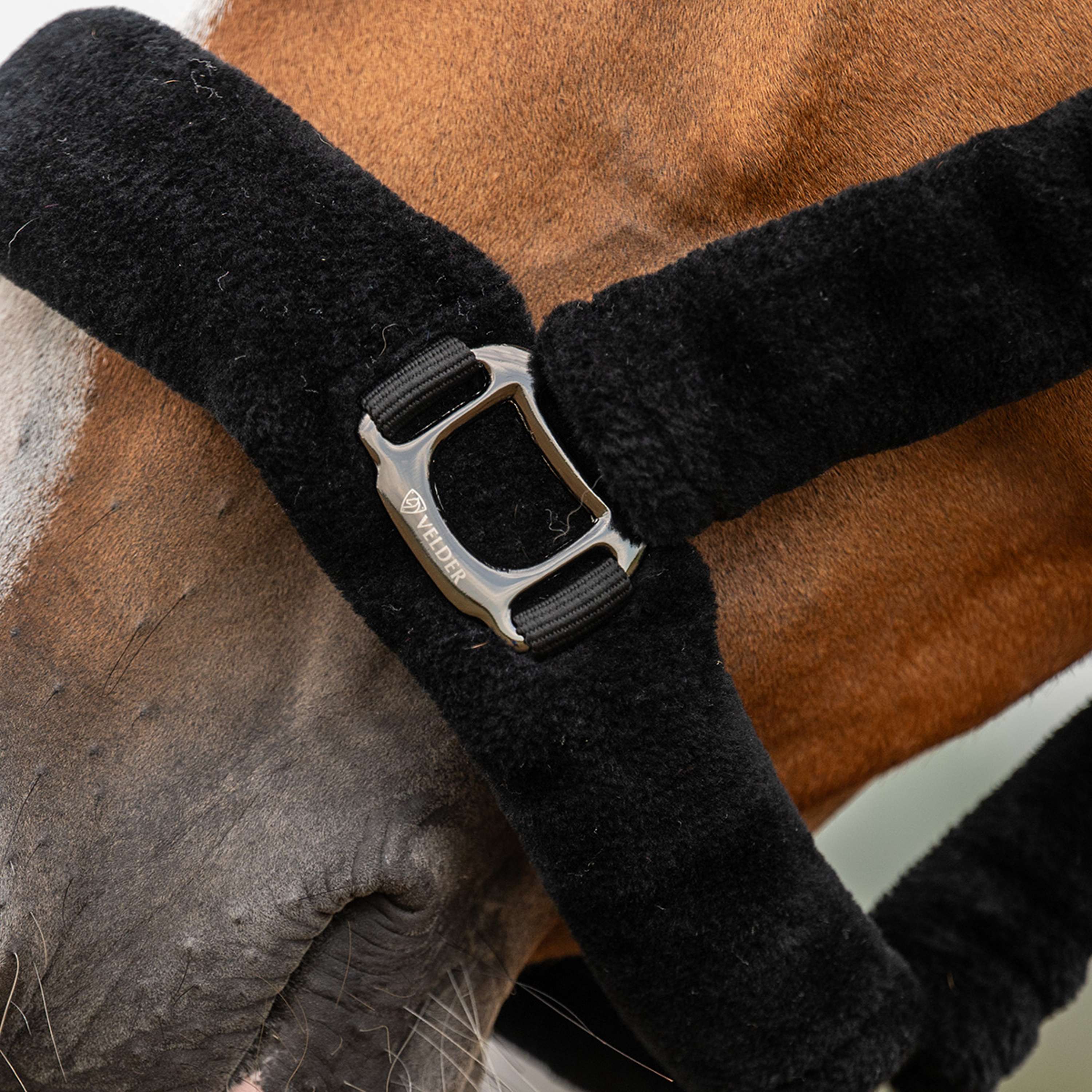 Velder Horsewear Premium Licol Comfort Fur Noir