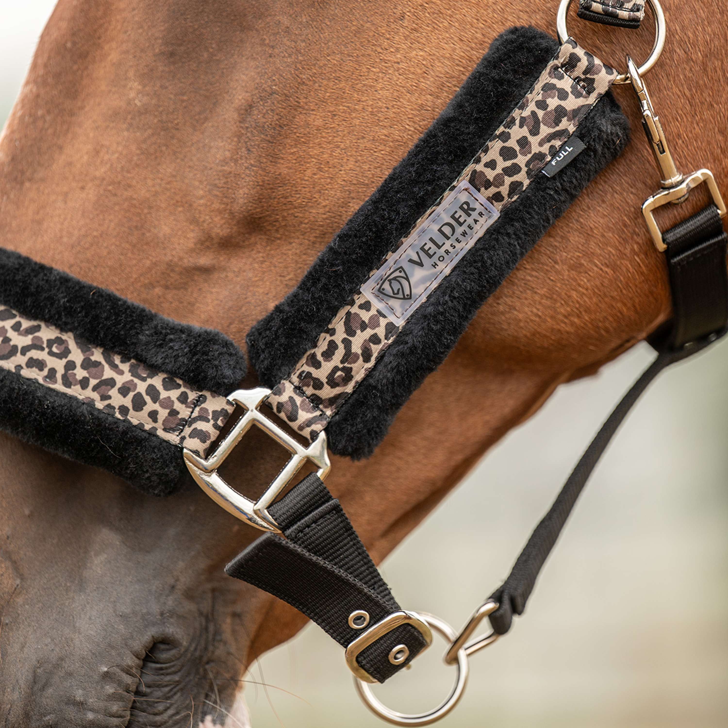 Velder Horsewear Essentials Licol Savanna Soft Earth Leopard