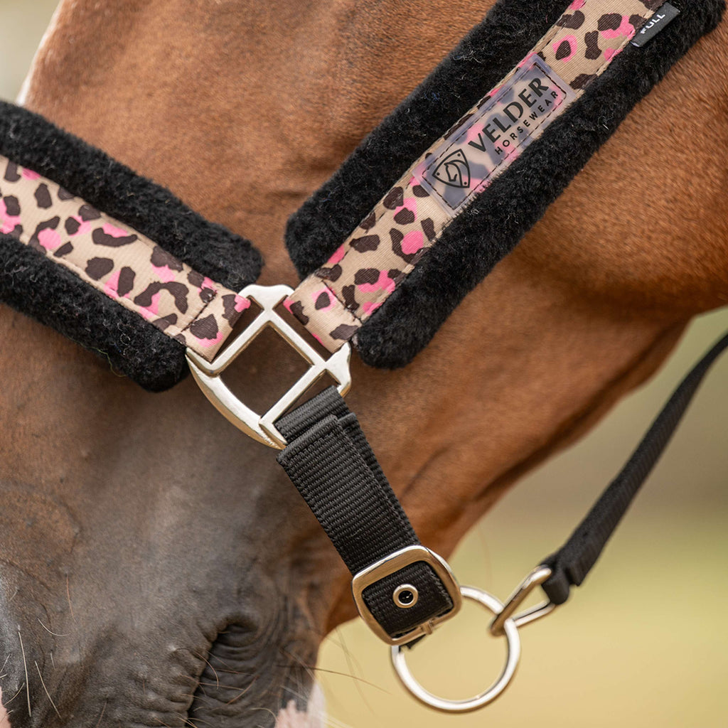 Velder Horsewear Essentials Licol Savanna Soft Sandstone Leopard