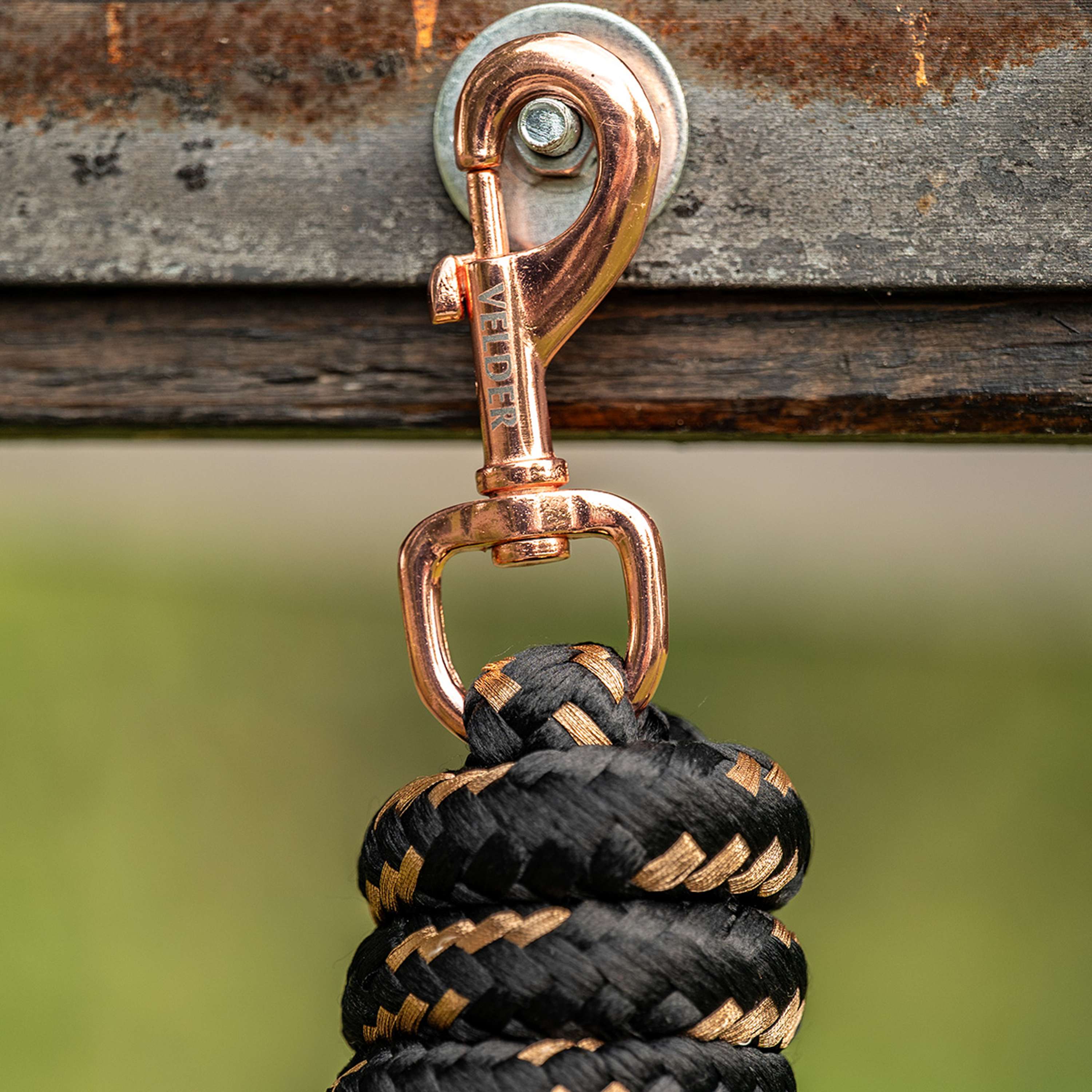 Velder Horsewear Corde pour Licol Bronze Noir