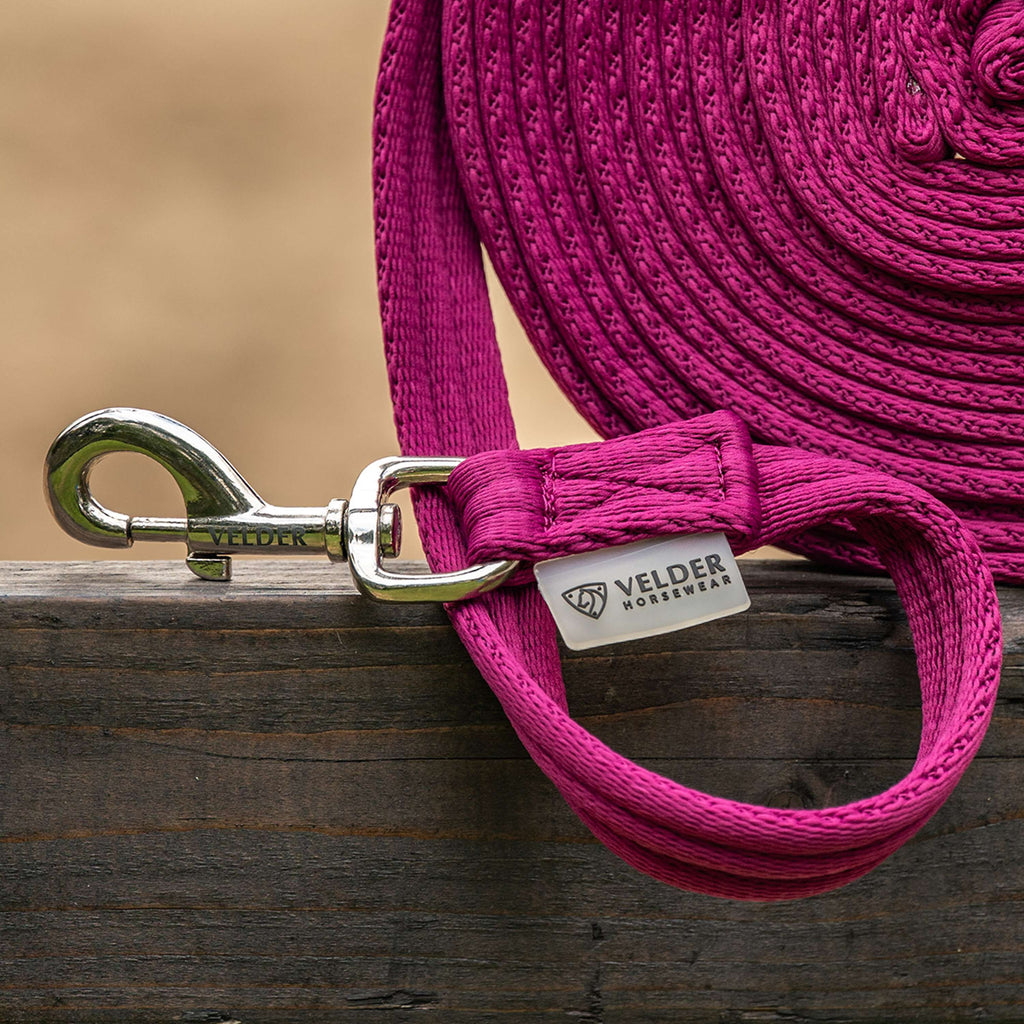 Velder Horsewear Longe Boysenberry
