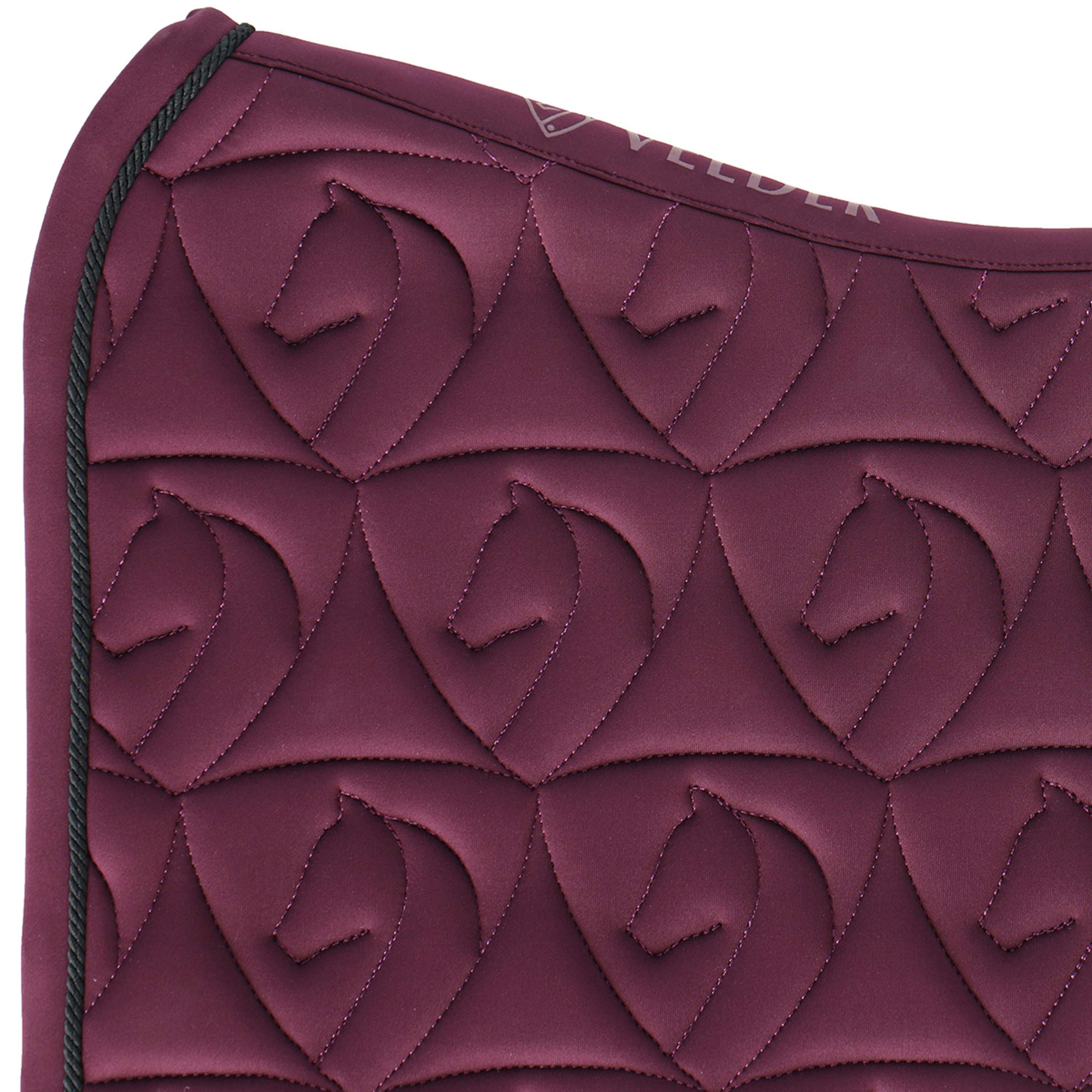 Velder Horsewear Tapis de Selle Unibeau Dressage Bordeaux