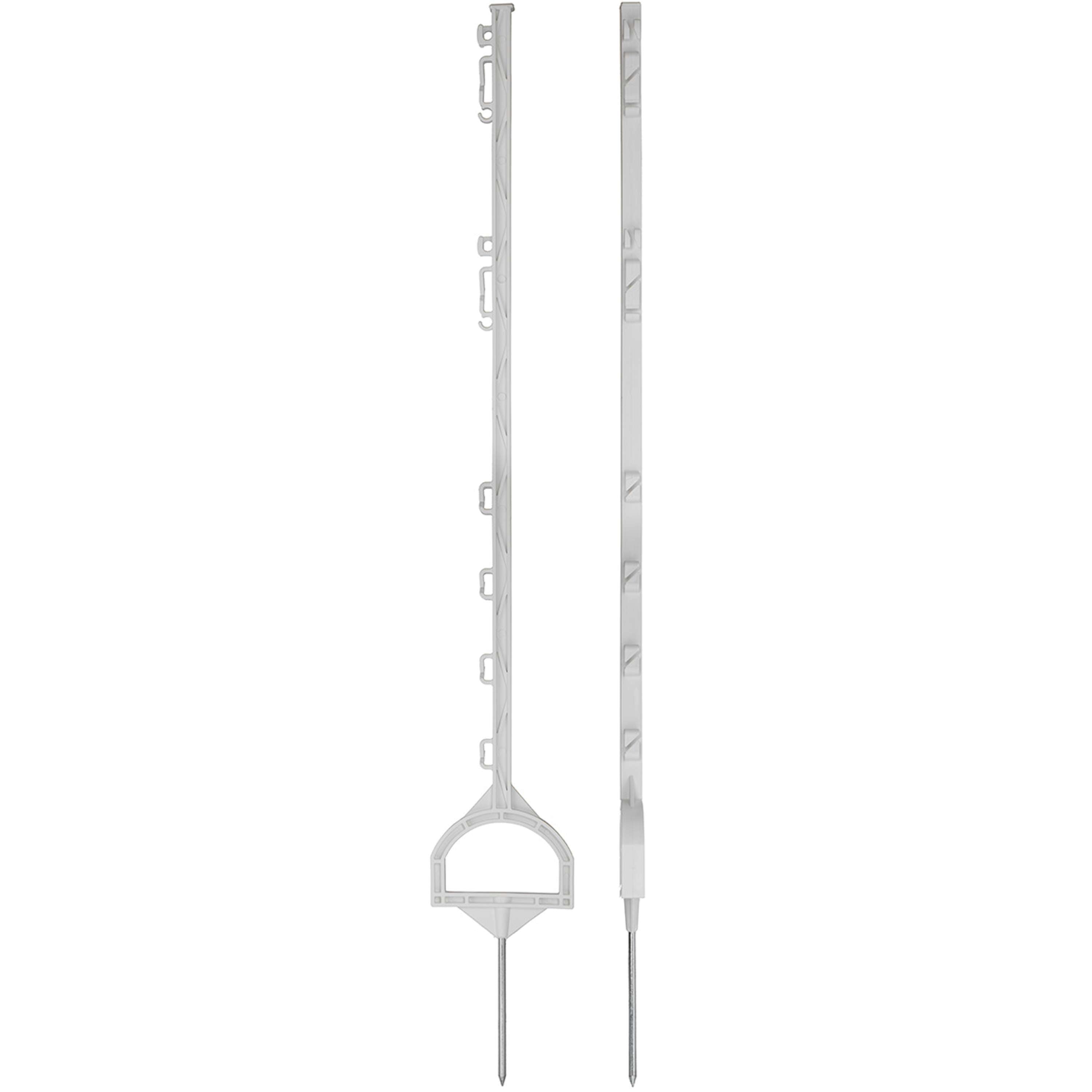 Agradi Power Piquet Avec Étrier 115cm 20 Pièces Blanc