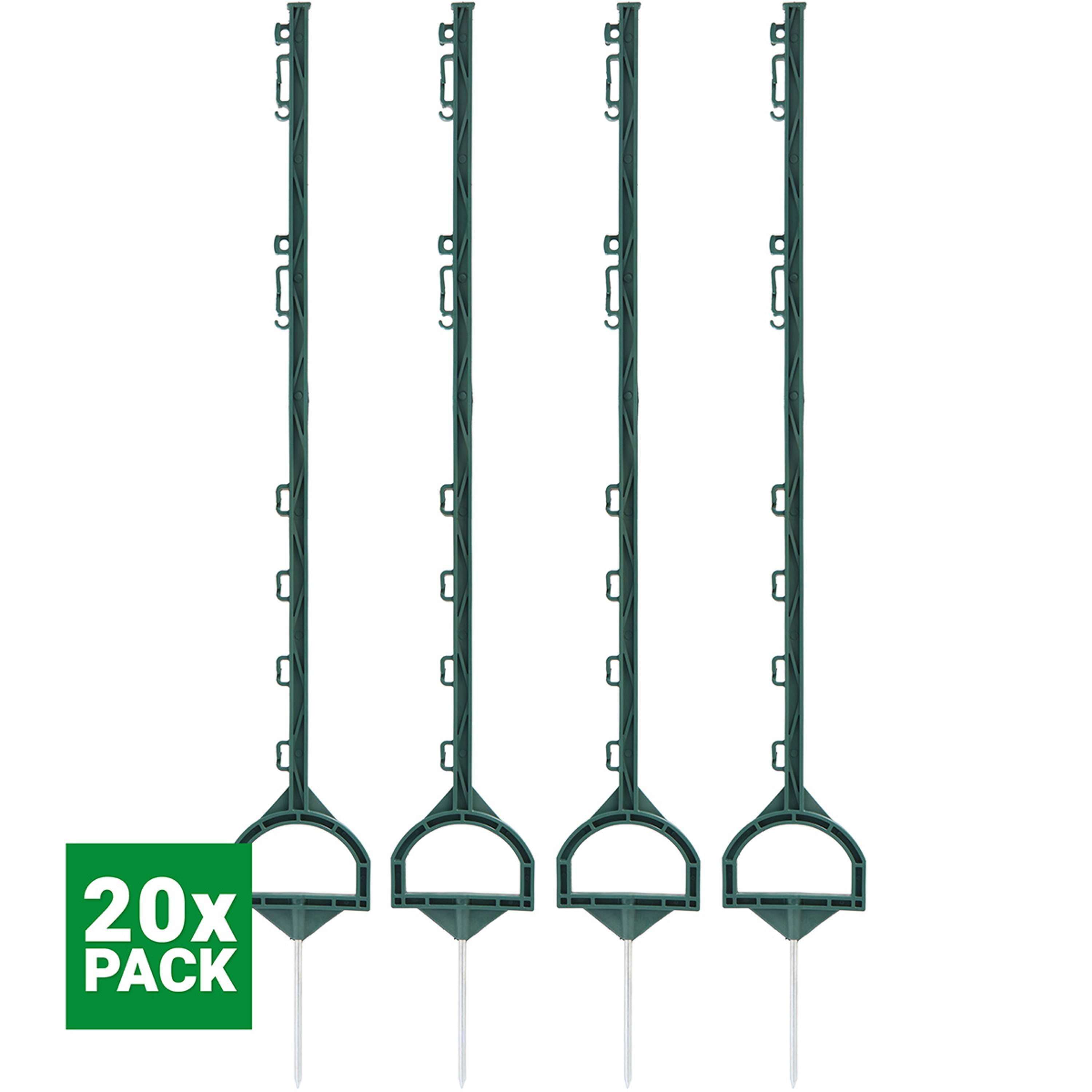 Agradi Power Piquet Avec Étrier 115cm 20 Pièces Vert