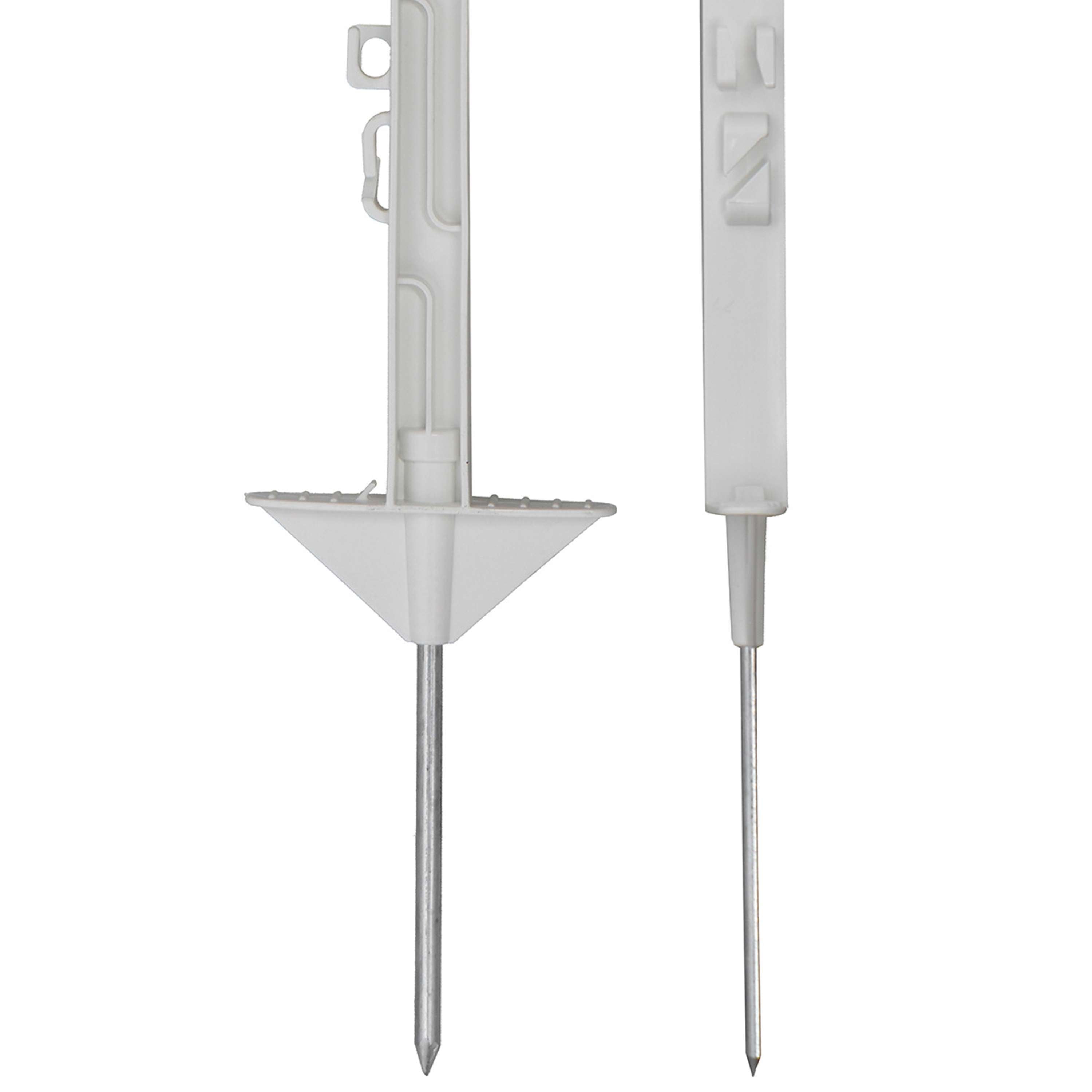 Agradi Power Piquet de Prairie Classic 125cm 20 Pièces Blanc