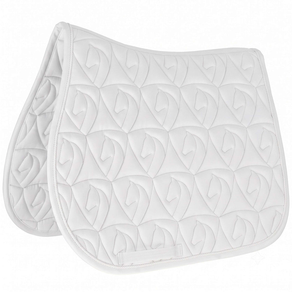 Velder Horsewear Tapis de Selle Unibeau de Saut Blanc