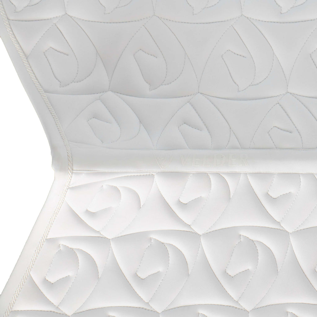 Velder Horsewear Tapis de Selle Unibeau de Saut Blanc