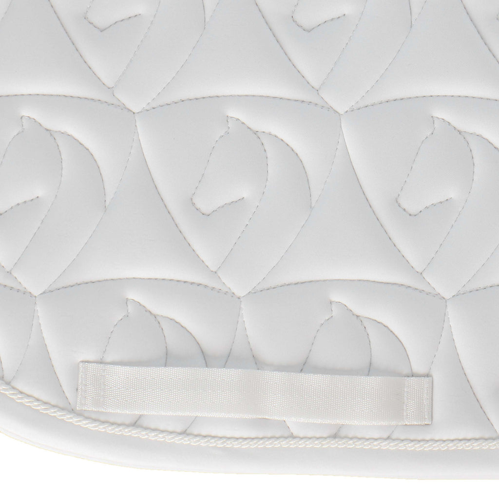 Velder Horsewear Tapis de Selle Unibeau de Saut Blanc
