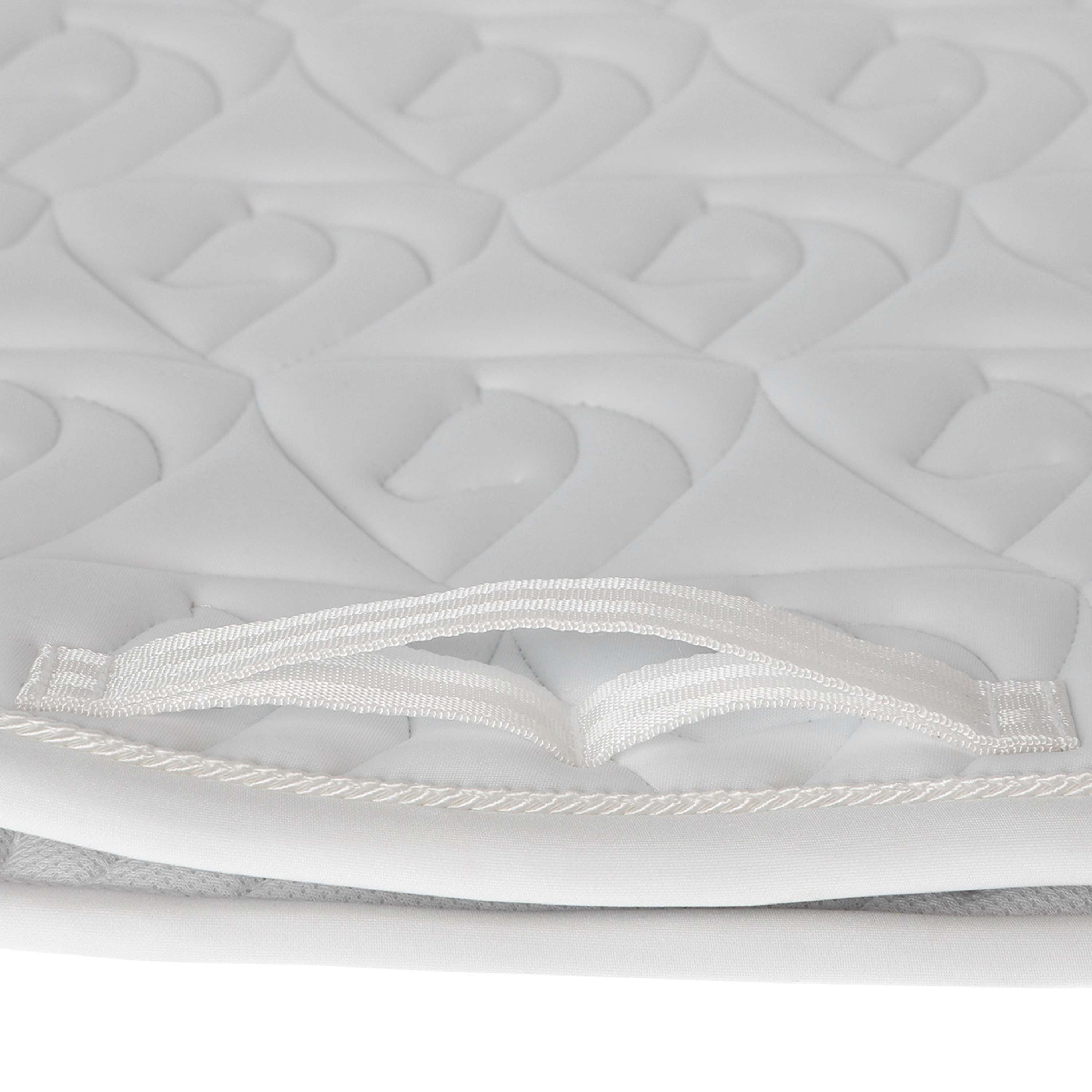 Velder Horsewear Tapis de Selle Unibeau de Saut Blanc