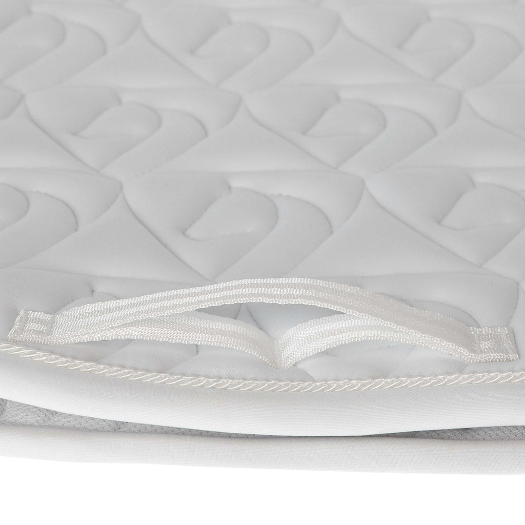 Velder Horsewear Tapis de Selle Unibeau de Saut Blanc