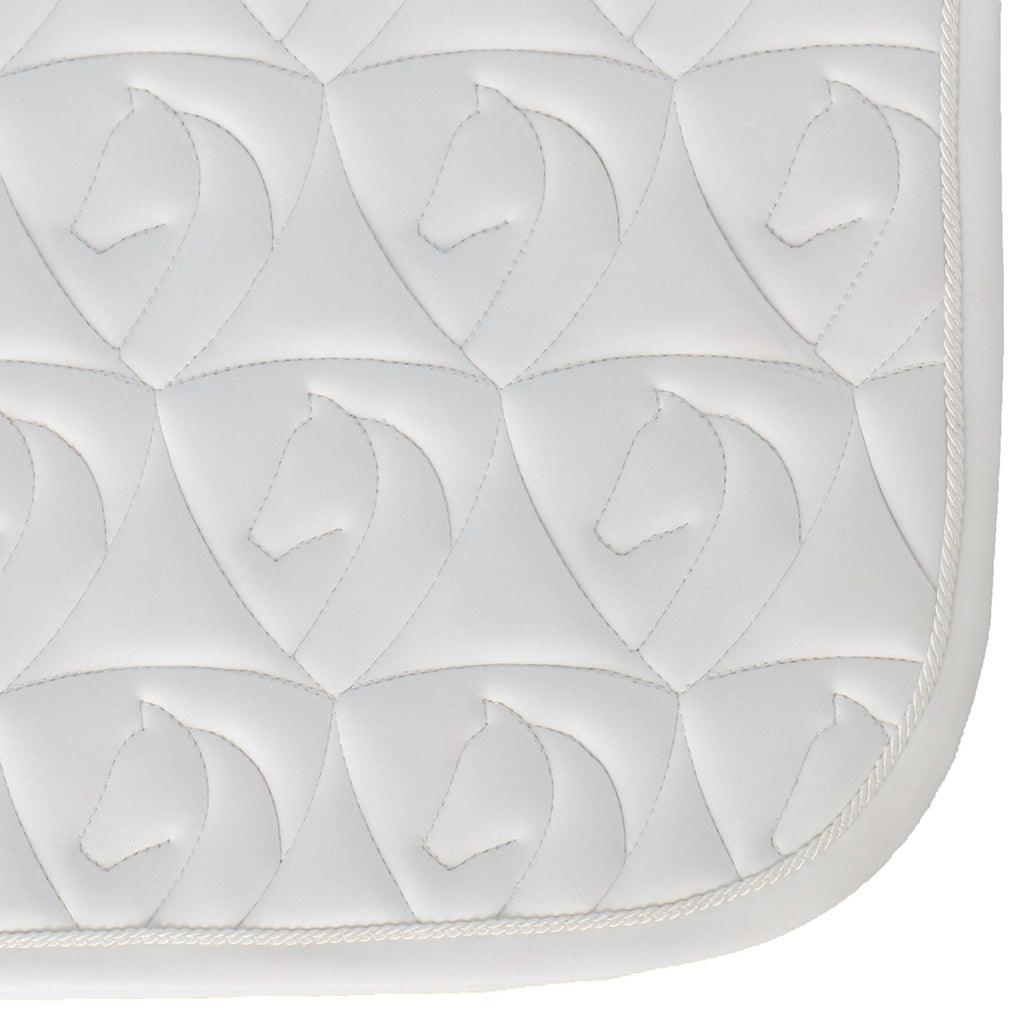 Velder Horsewear Tapis de Selle Unibeau de Saut Blanc