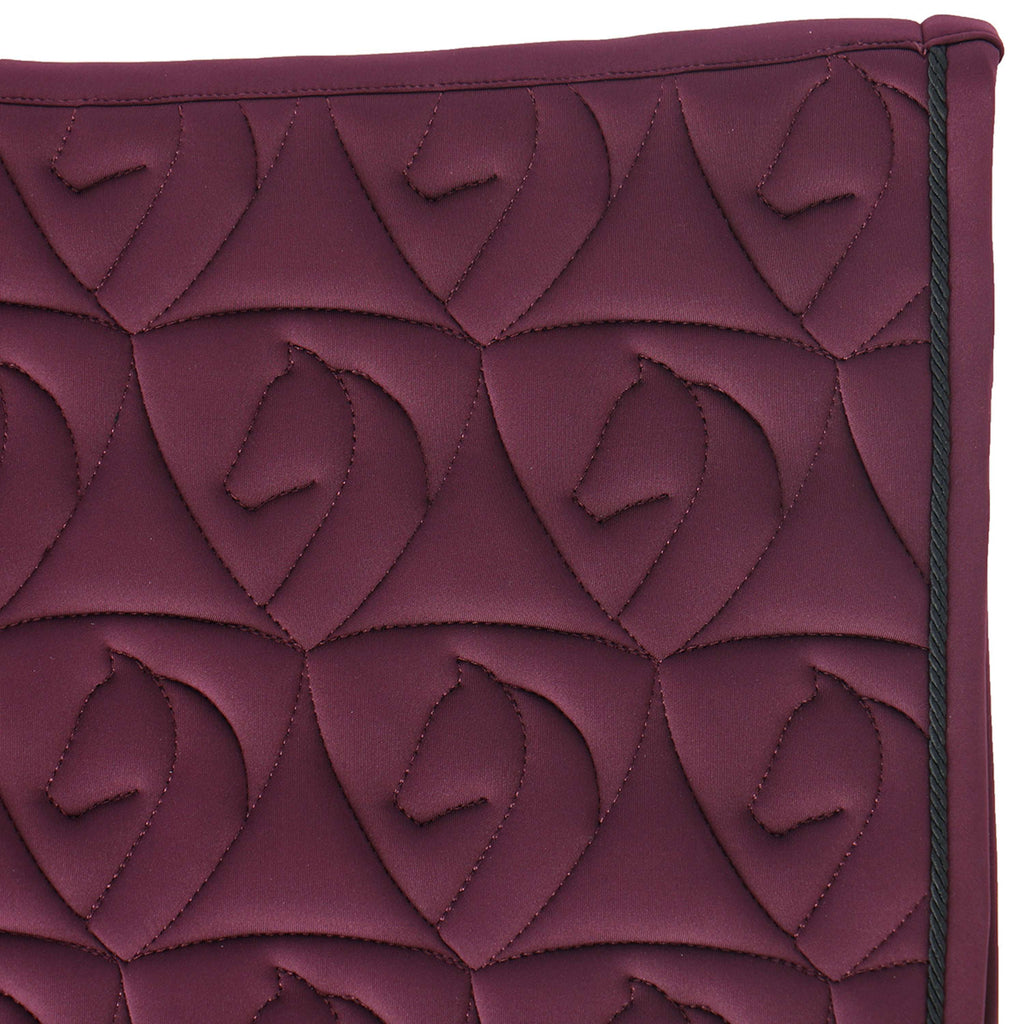 Velder Horsewear Tapis de Selle Unibeau de Saut Bordeaux