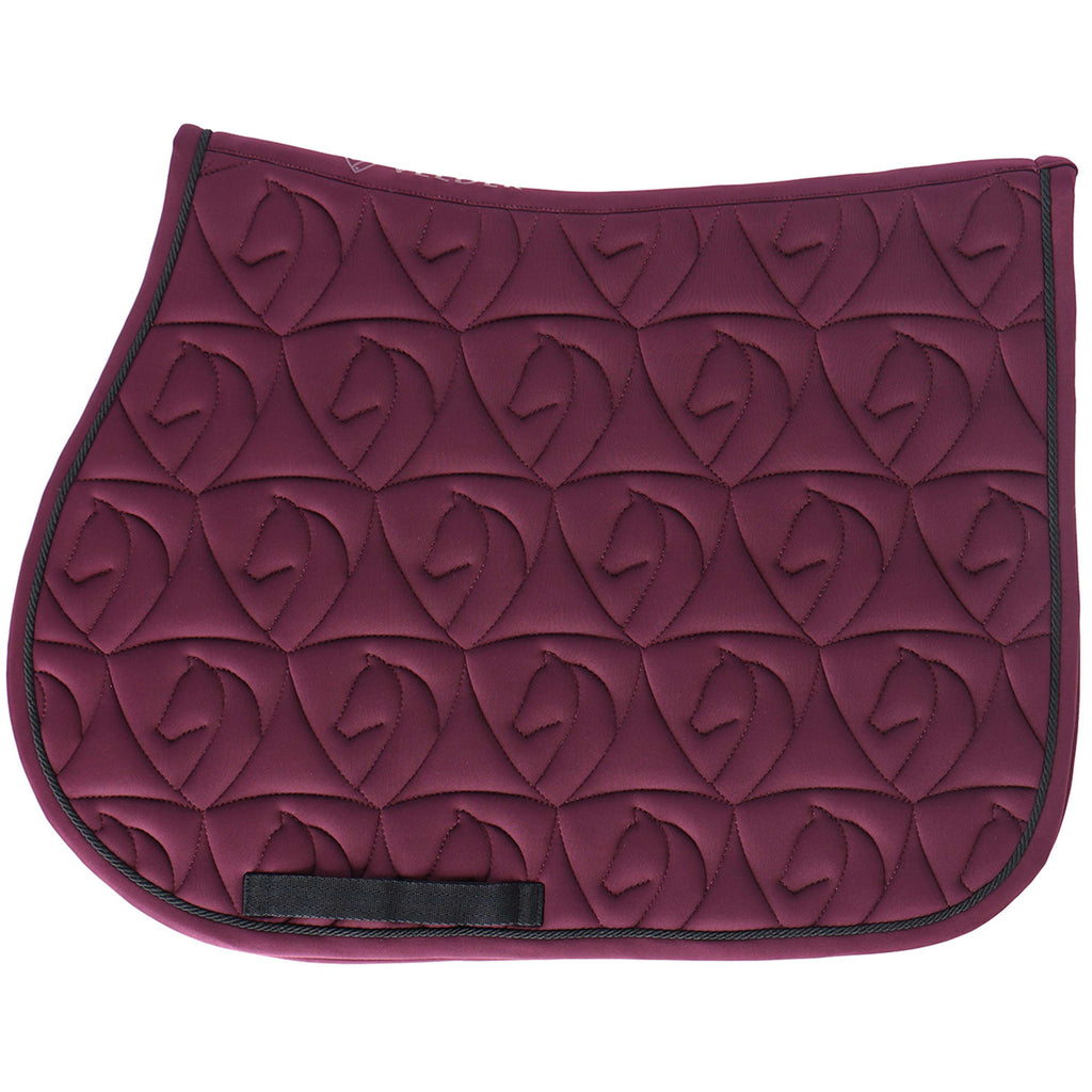 Velder Horsewear Tapis de Selle Unibeau de Saut Bordeaux