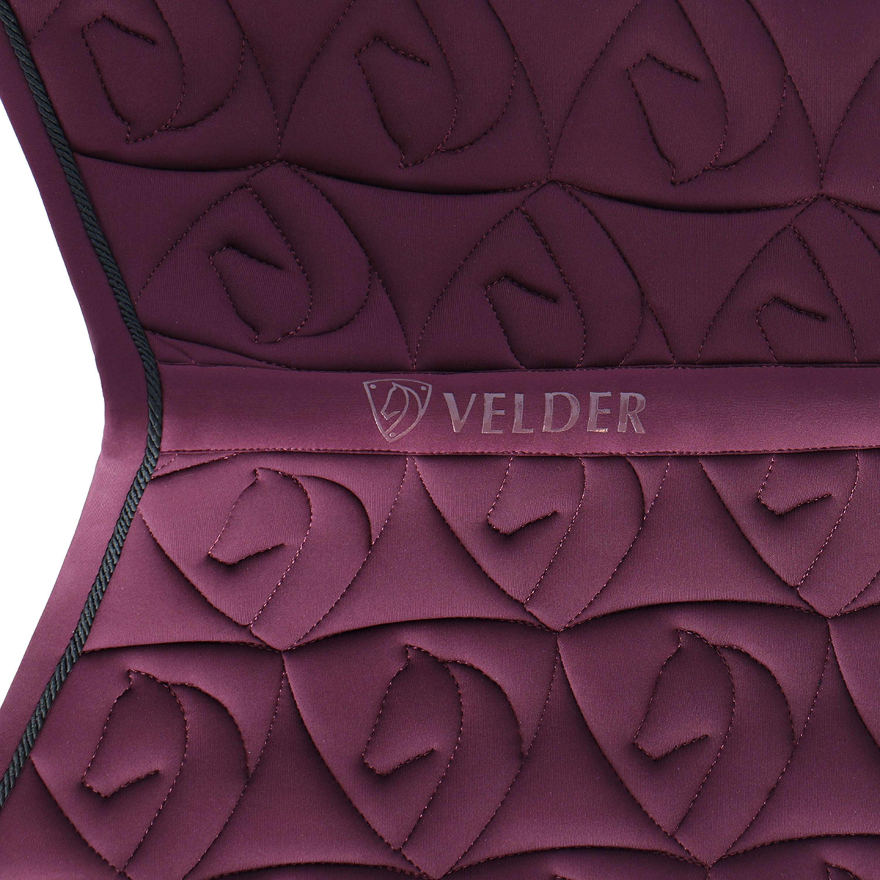 Velder Horsewear Tapis de Selle Unibeau de Saut Bordeaux