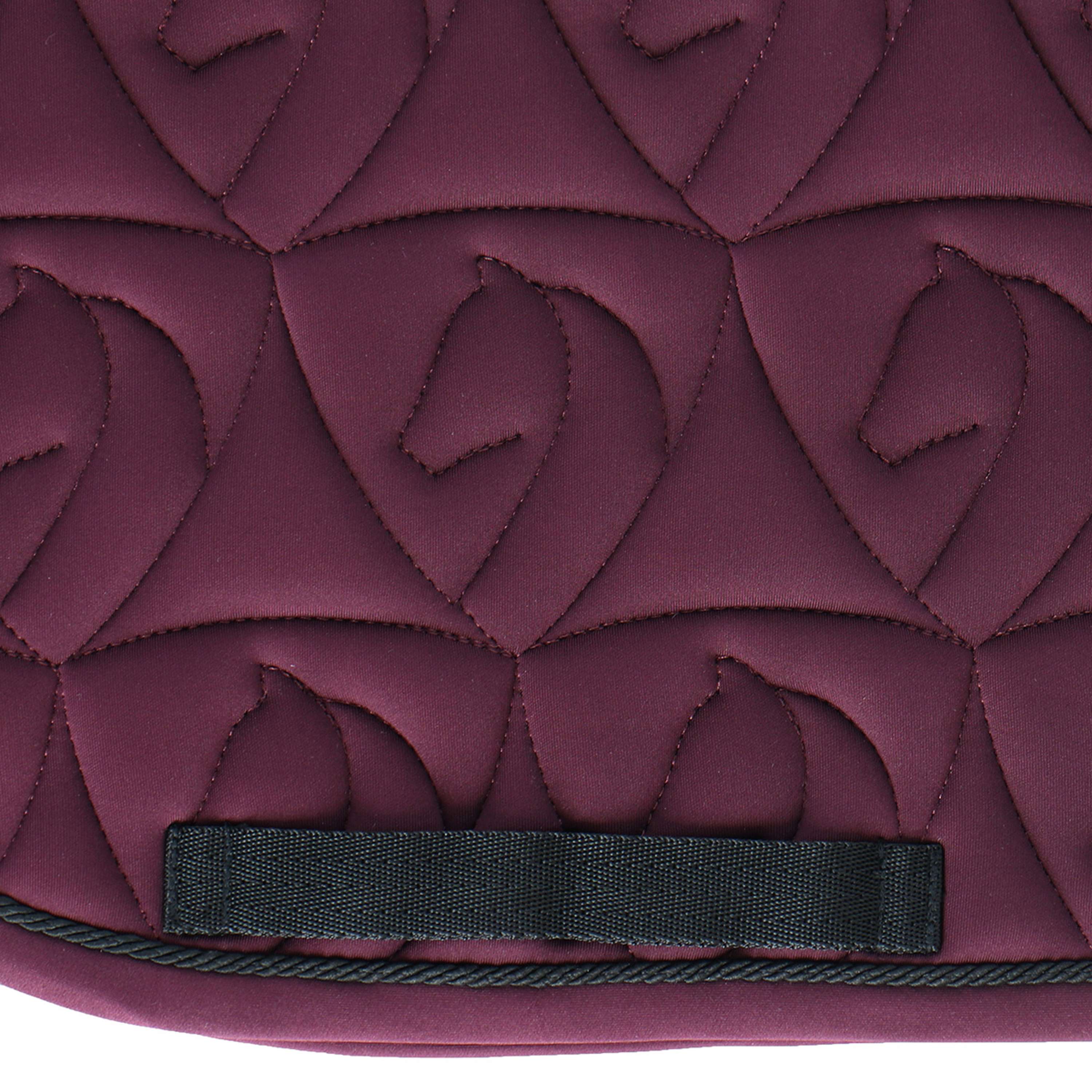Velder Horsewear Tapis de Selle Unibeau de Saut Bordeaux