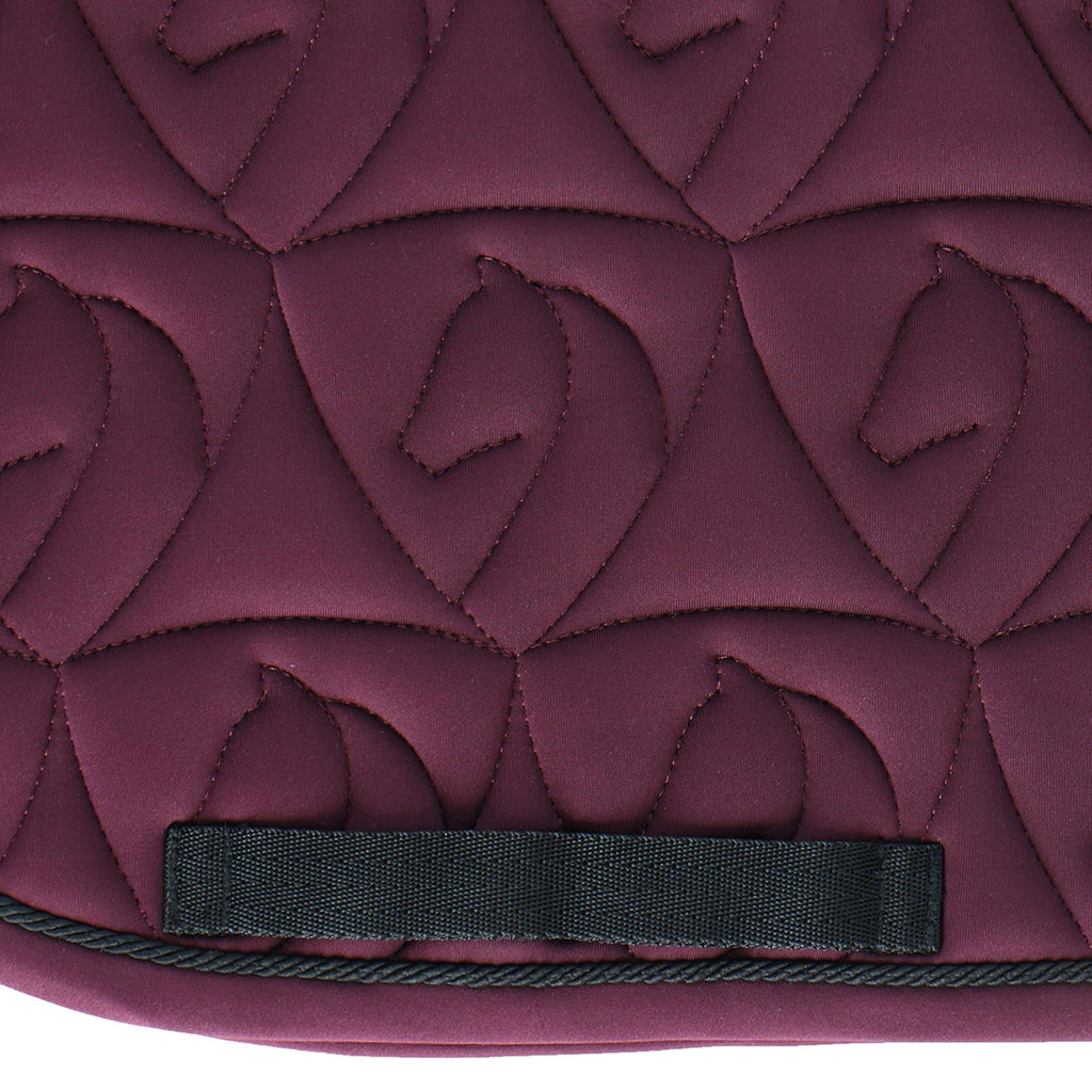 Velder Horsewear Tapis de Selle Unibeau de Saut Bordeaux