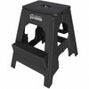 Agradi Horse Tabouret/Marche-Pied Pliant XH 49cm Noir