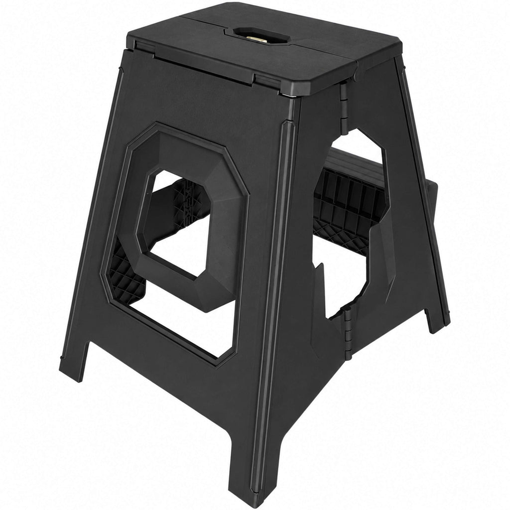 Agradi Horse Tabouret/Marche-Pied Pliant XH 49cm Noir