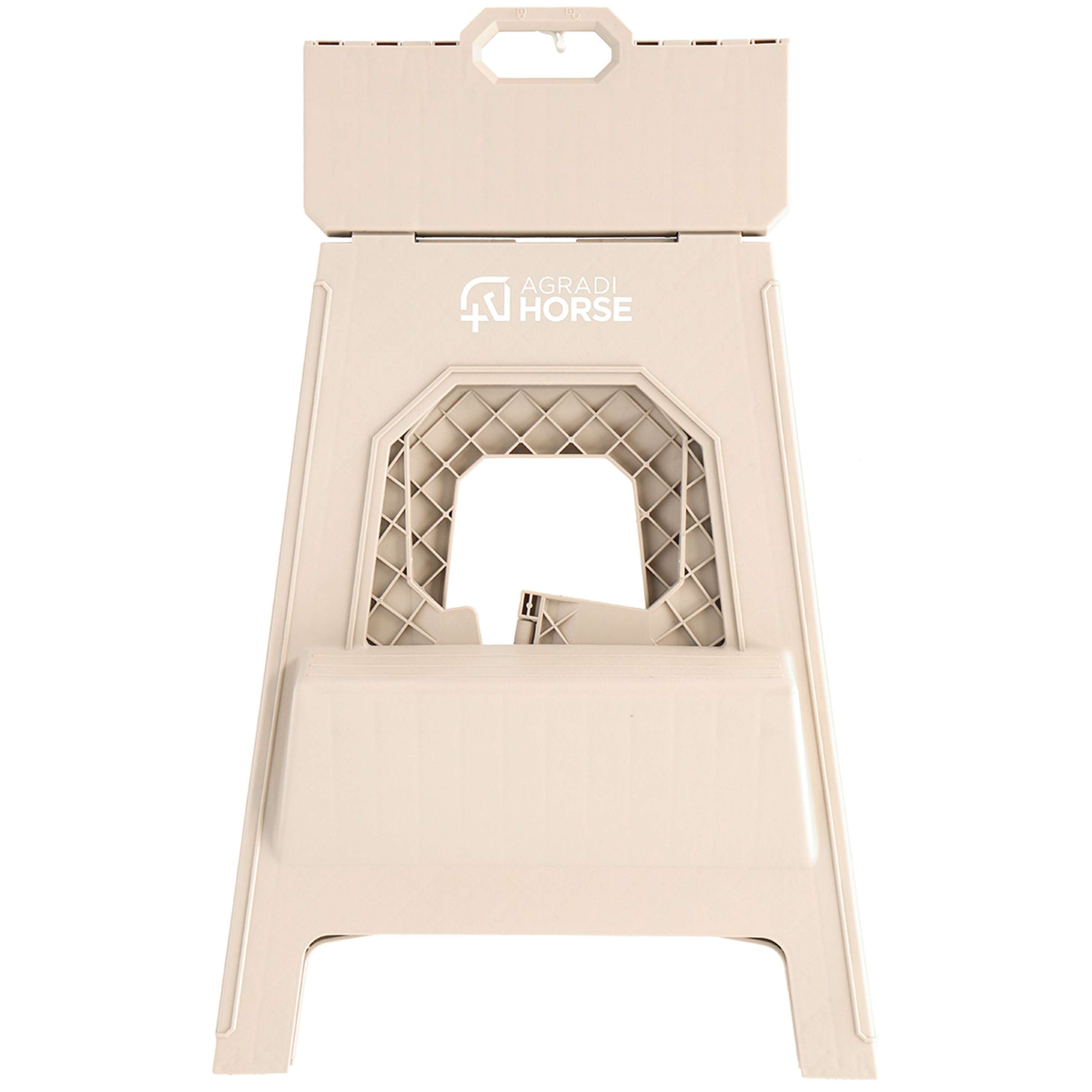 Agradi Horse Tabouret/Marche-Pied Pliant XH 49cm Khaki