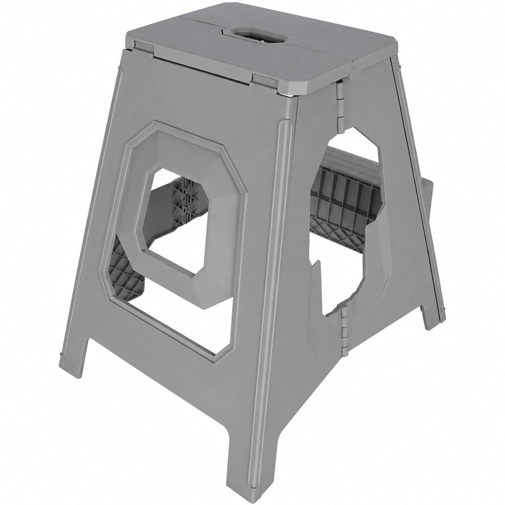 Agradi Horse Tabouret/Marche-Pied Pliant XH 49cm Gris